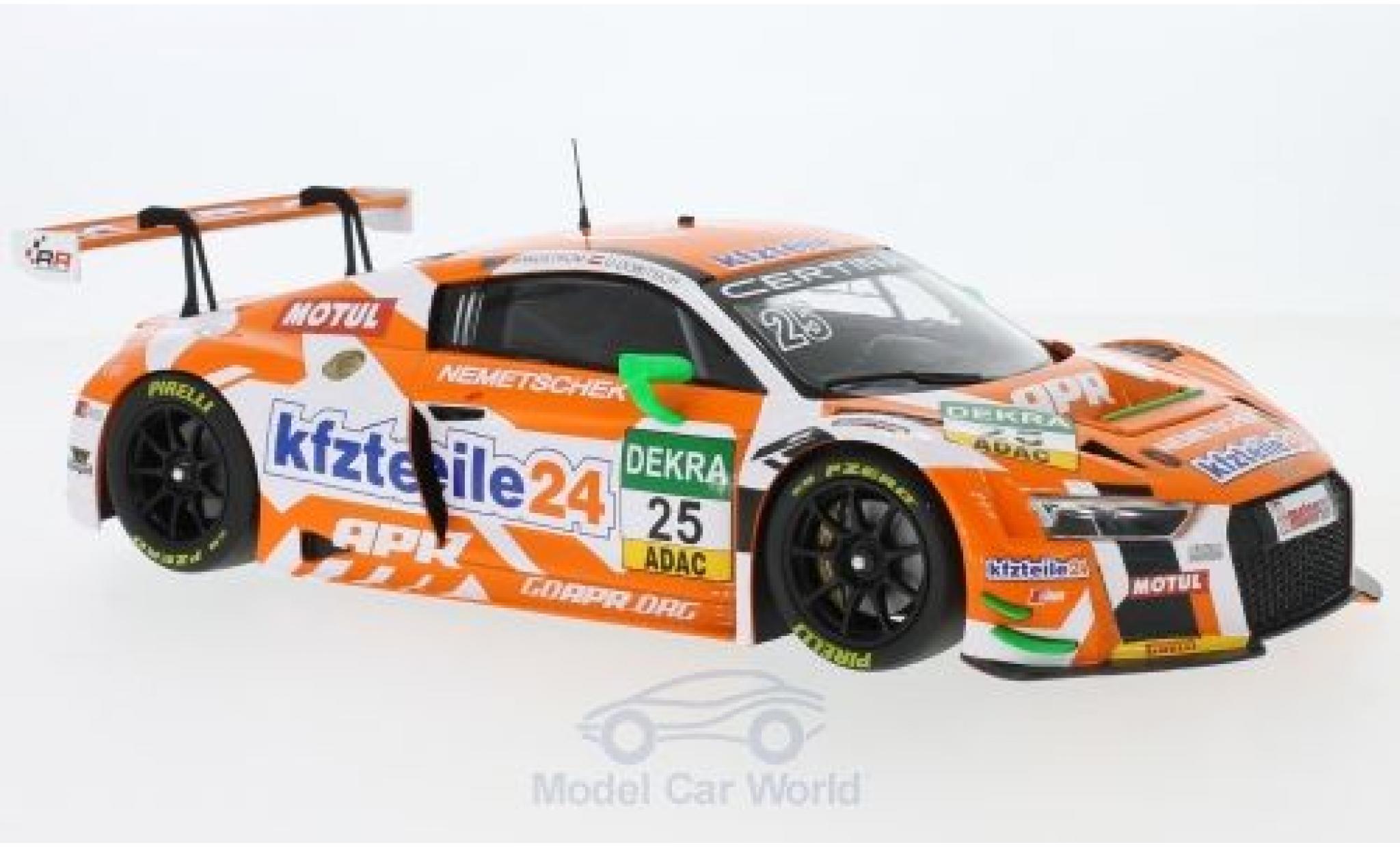 Audi R8 1/18 Minichamps LMS No.25 KFZTeile 24 / APR Motorsport ADAC GT Masters 2016 D.Dobitsch/E.Sandstr&ouml;m diecast model cars