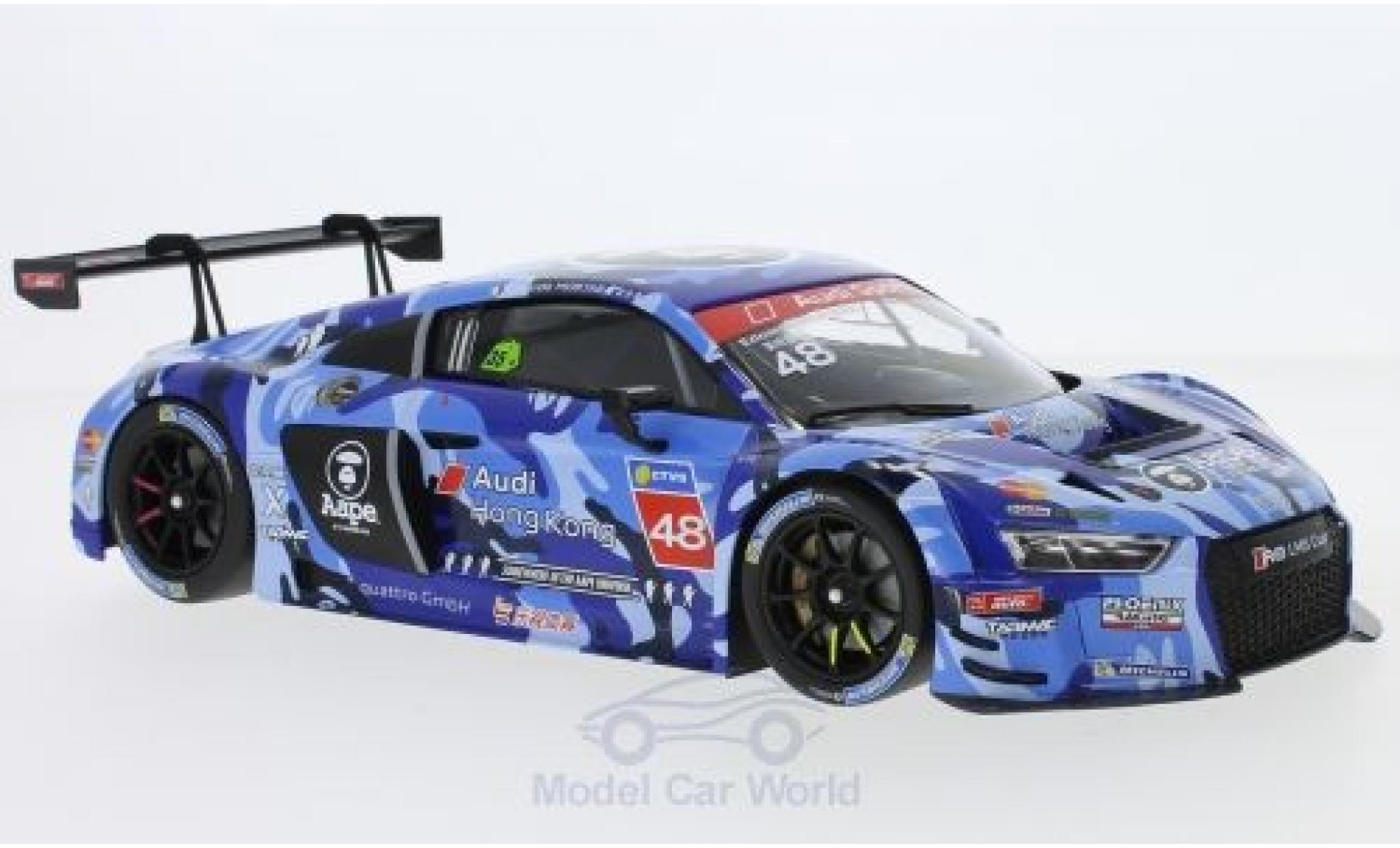Audi R8 1/18 Minichamps LMS No.48 AAPE / Phoenix Racing Asia LMS Cup Sepang 2016 E.Mortara diecast model cars
