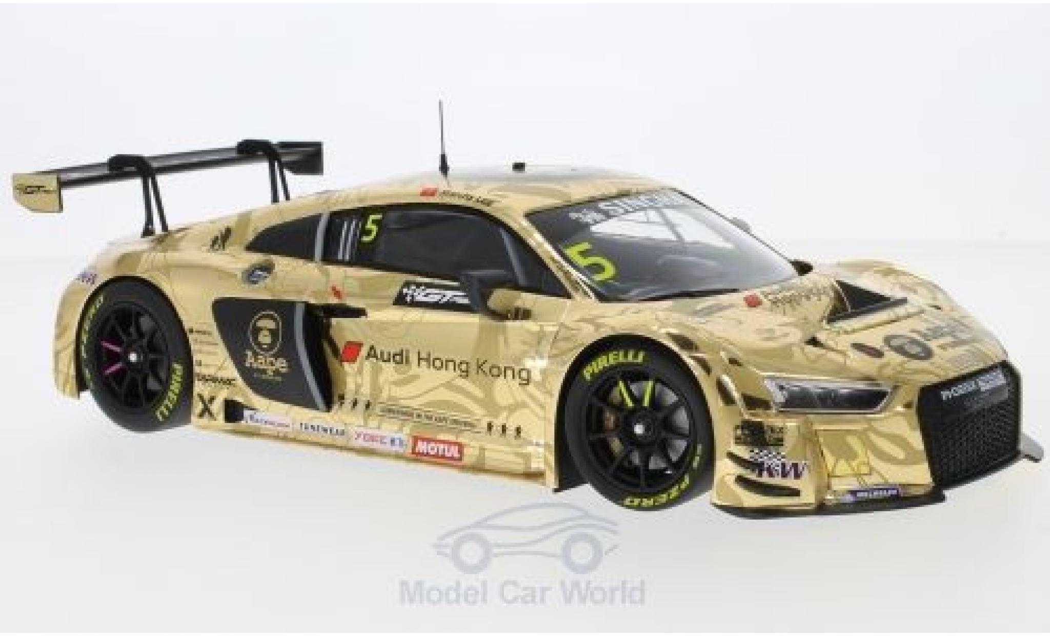 Audi R8 1/18 Minichamps LMS No.5 Hongkong Aape GT Asia 2016 M.Lee/S.Thong diecast model cars
