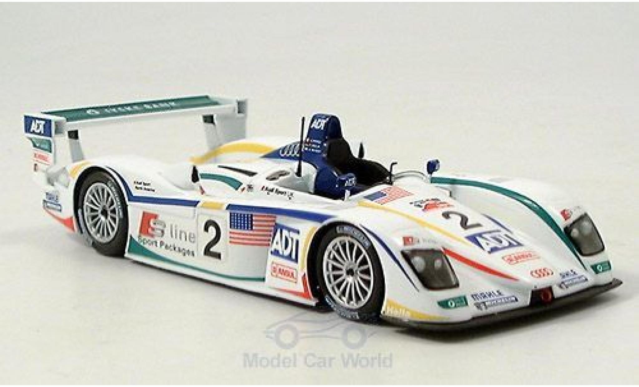 Audi R8 1/43 Minichamps No.2 24h Le Mans 2005 A.McNish/F.Biela/E.Pirro diecast model cars