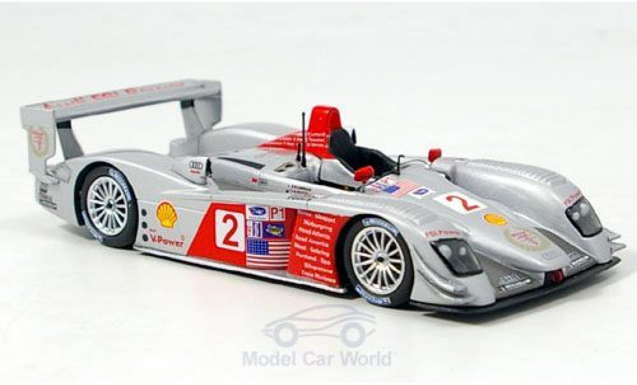 Audi R8 1/43 Minichamps No.2 FSI Power GP Neu-England 2006 A.McNish/D.Capello diecast model cars