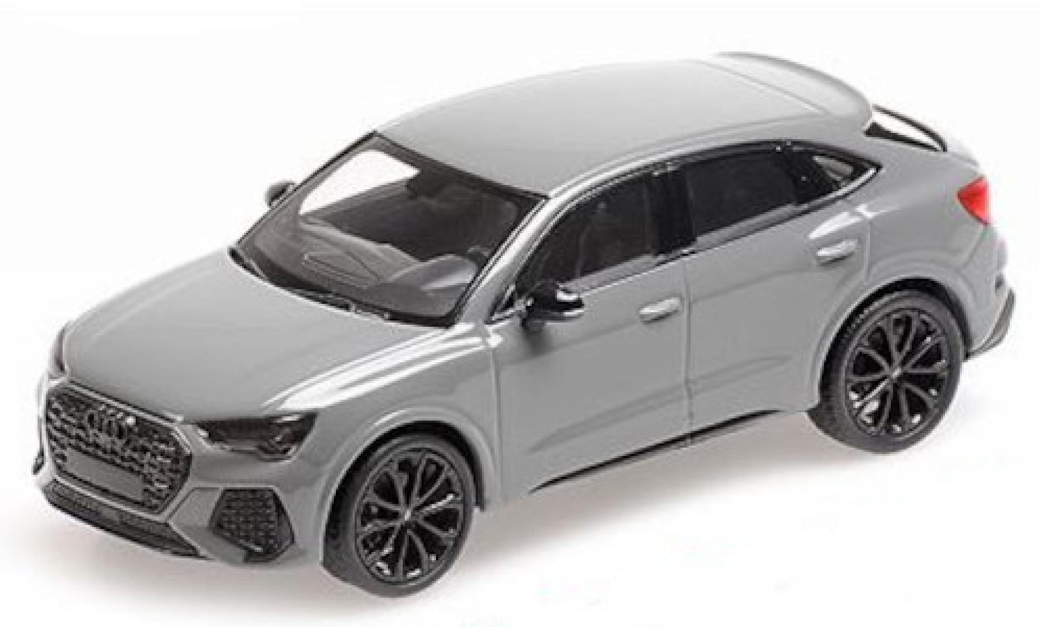 Audi RS Q3 1/43 Minichamps Sportback (F3) grey 2019 diecast model cars