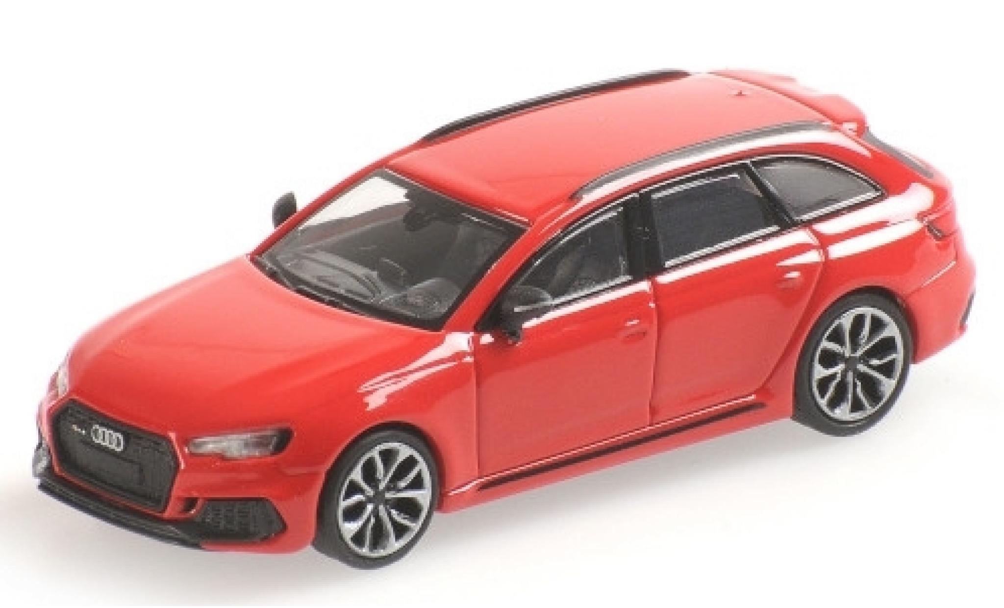 Audi RS4 1/87 Minichamps Avant (B9) metallic red 2018 diecast model cars