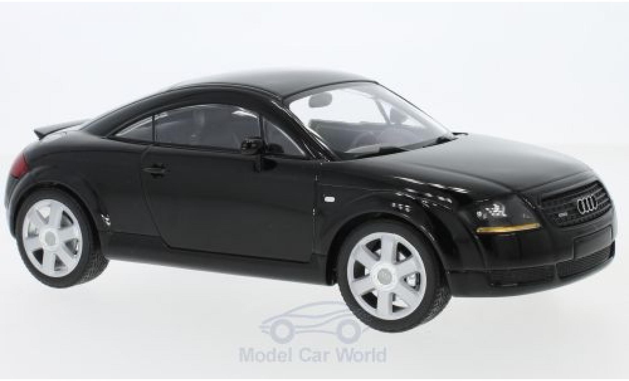 Audi TT coupe 1/18 Minichamps Coupe black 1998 diecast model cars
