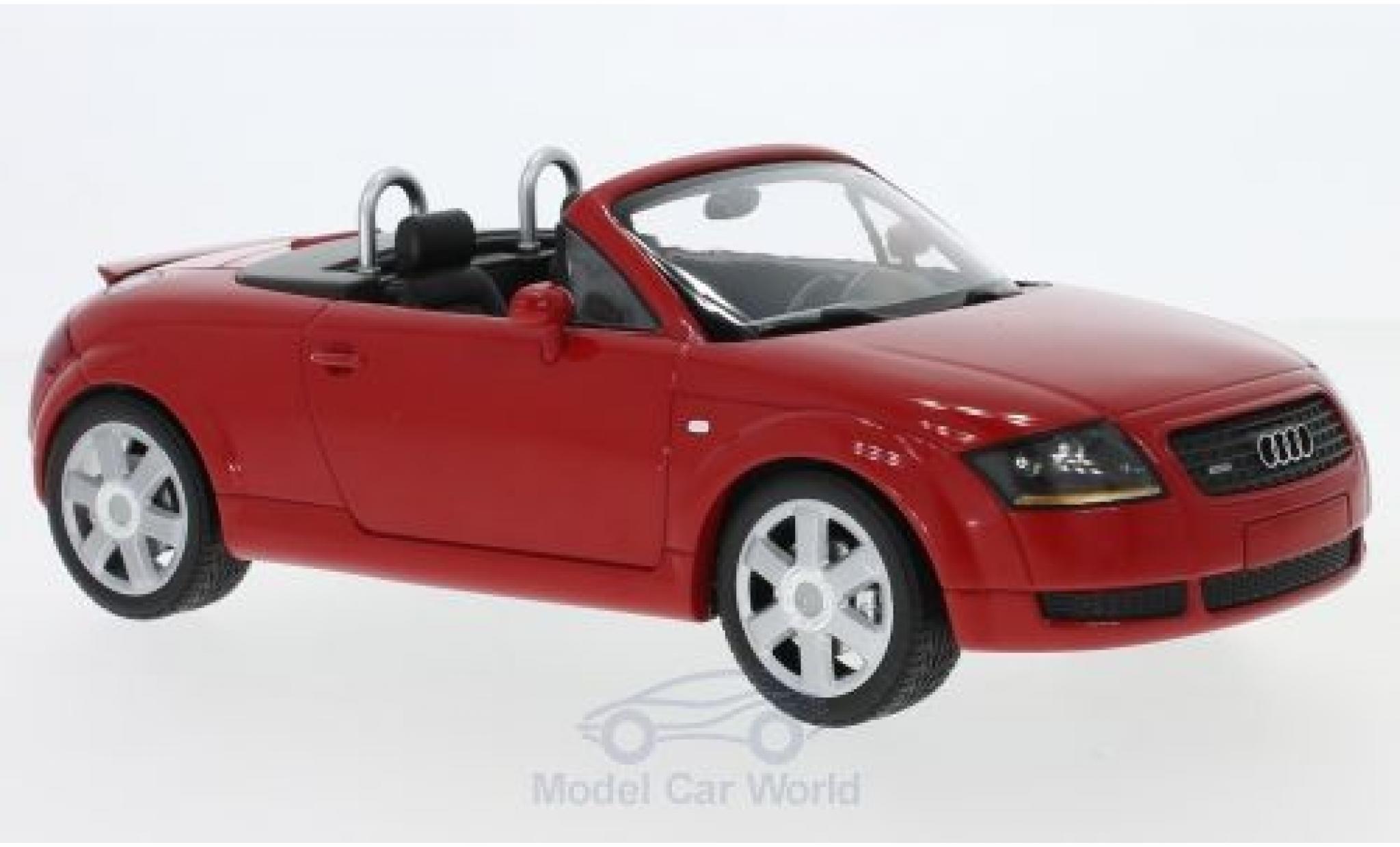 Audi TT 1/18 Minichamps Roadster red 1998 diecast model cars