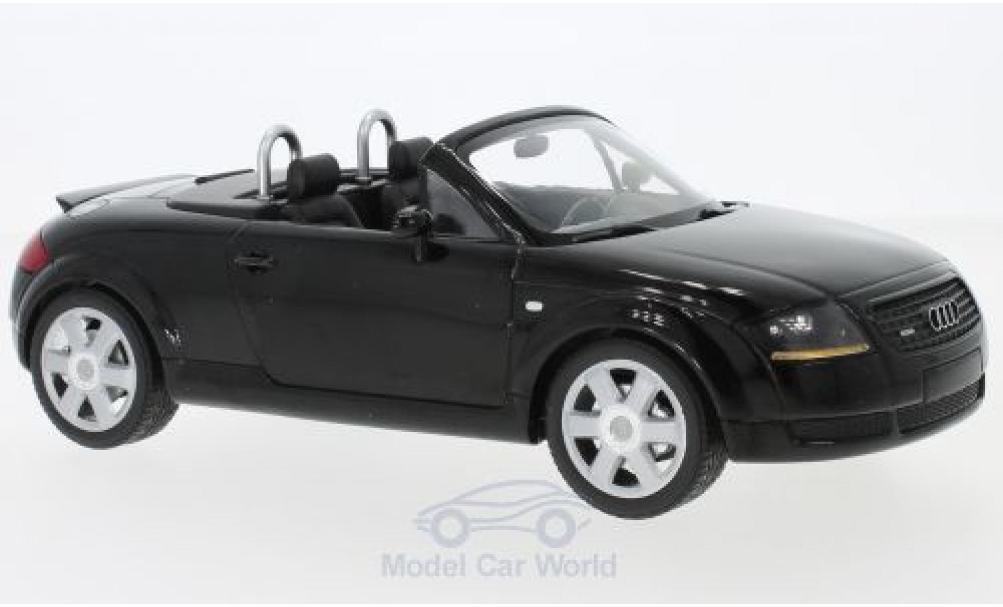 Audi TT 1/18 Minichamps Roadster black 1998 diecast model cars