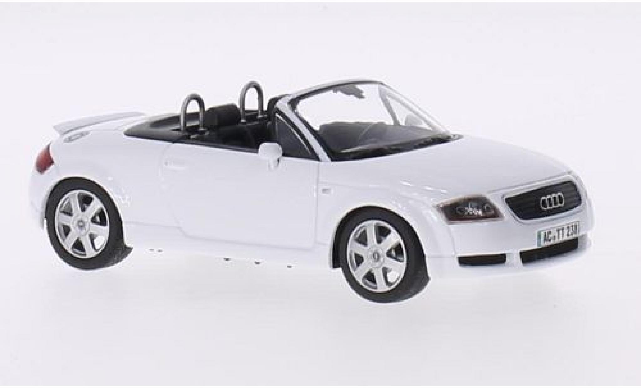 Audi TT 1/43 Minichamps Roadster white 1999 diecast model cars