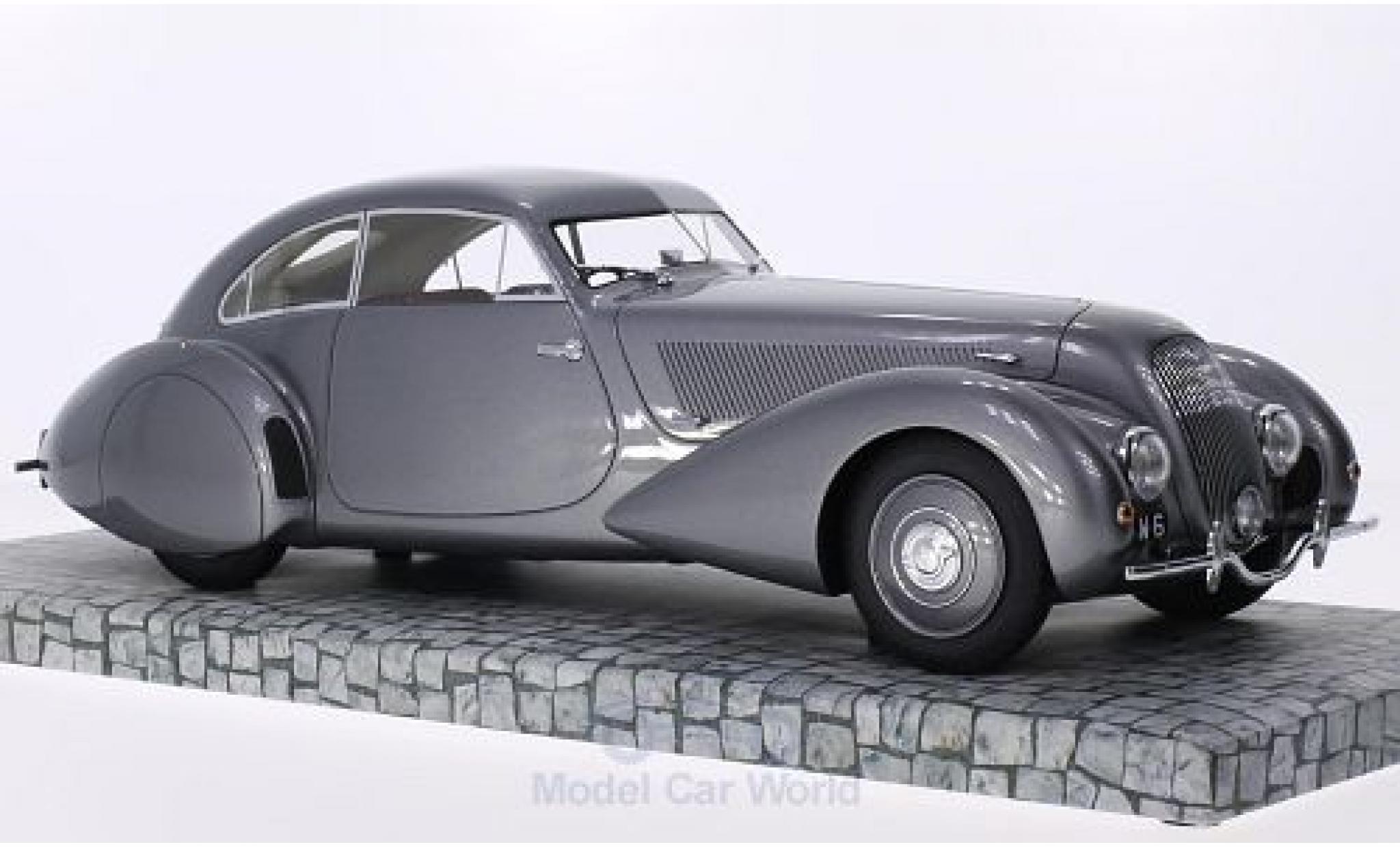 Bentley Embiricos 1/18 Minichamps metallic grey RHD 1938 First Class Collection diecast model cars