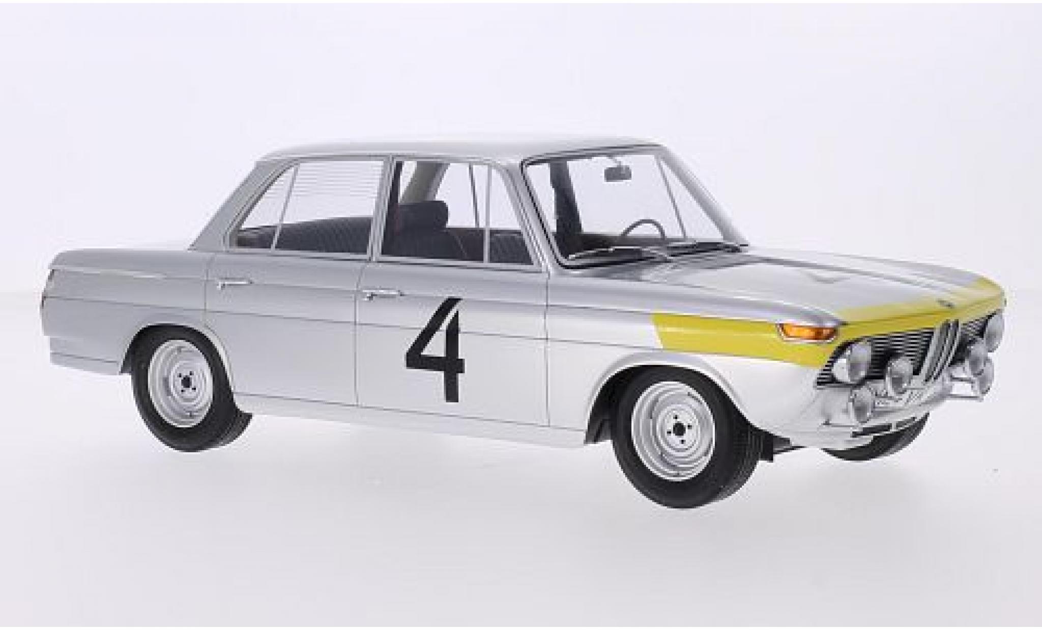 Bmw 1800 1/18 Minichamps TISA No.4 24h Spa 1965 J.Ickx/G.van Ophem diecast model cars