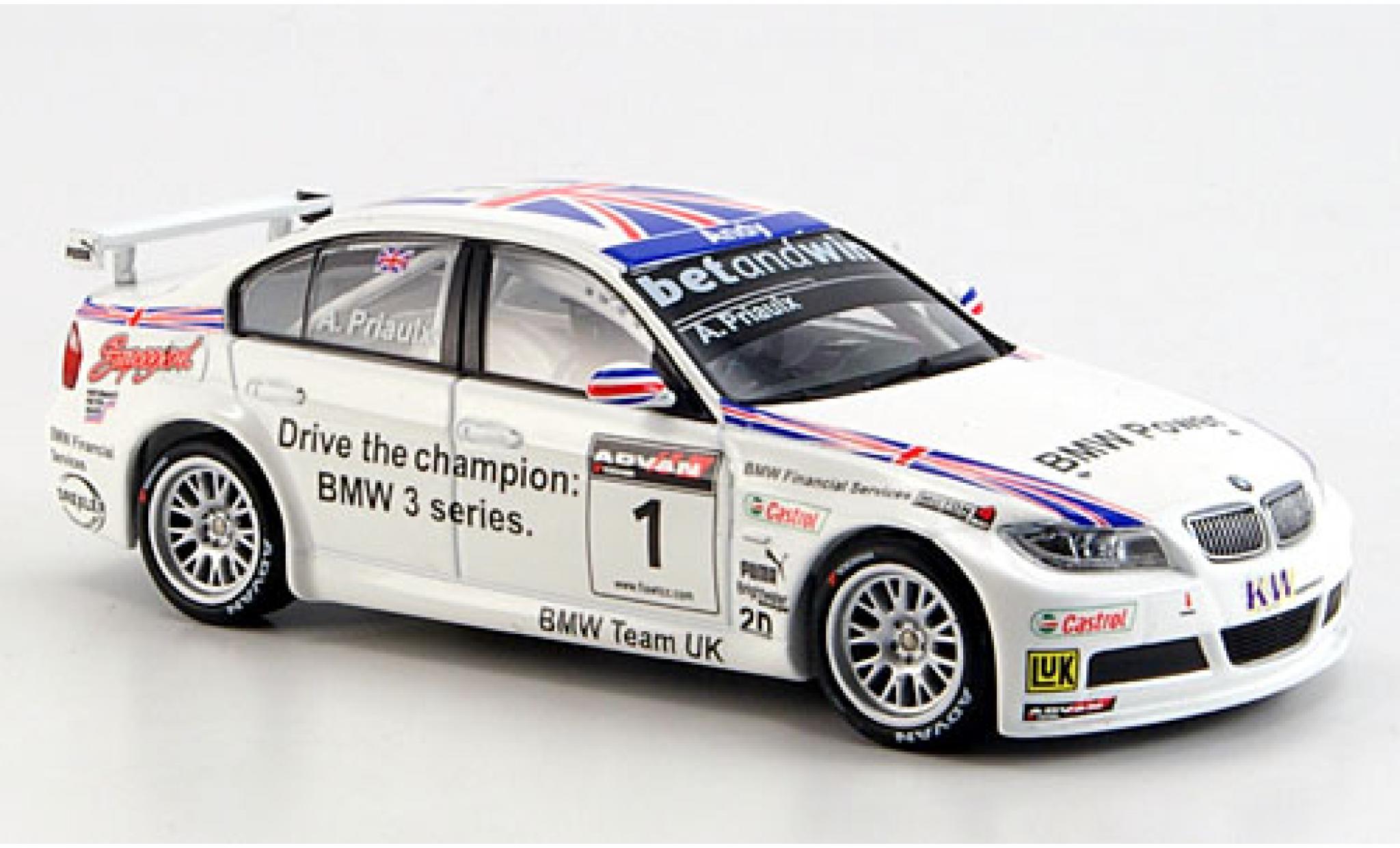 Bmw 320 1/43 Minichamps Si No.1 WTCC 2006 A.Priaulx diecast model cars