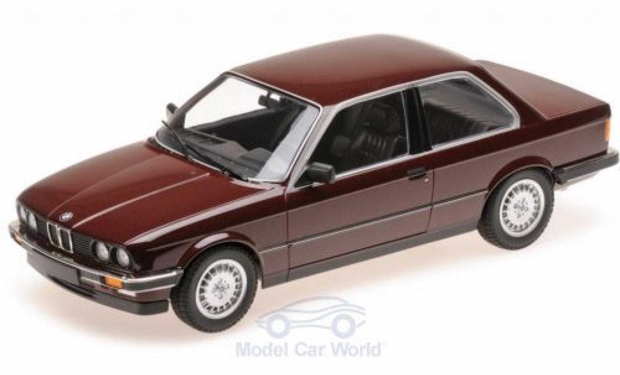 Bmw 323 1/18 Minichamps i (E30) metallic red 1982 diecast model cars