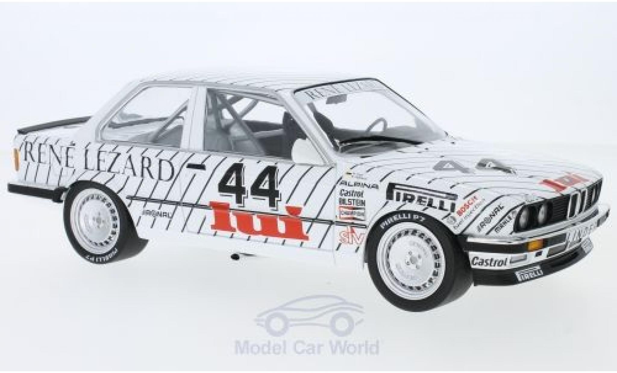 Bmw 325 E30 1/18 Minichamps i (E30) No.44 Linder ETCC Zolder 1986 W.Vogt/M.Oestreich diecast model cars