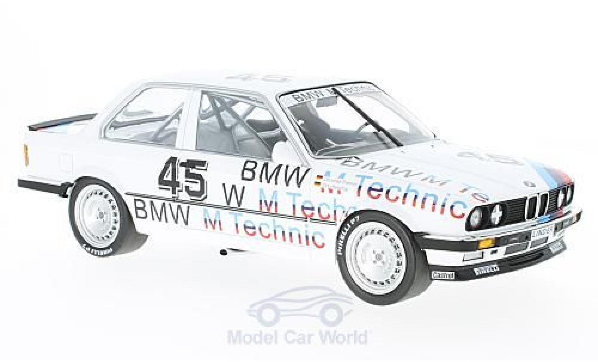 Bmw 325 1/18 Minichamps i No.45 Linder Racing ETCC 1986 C.Danner/O.Rensing diecast model cars