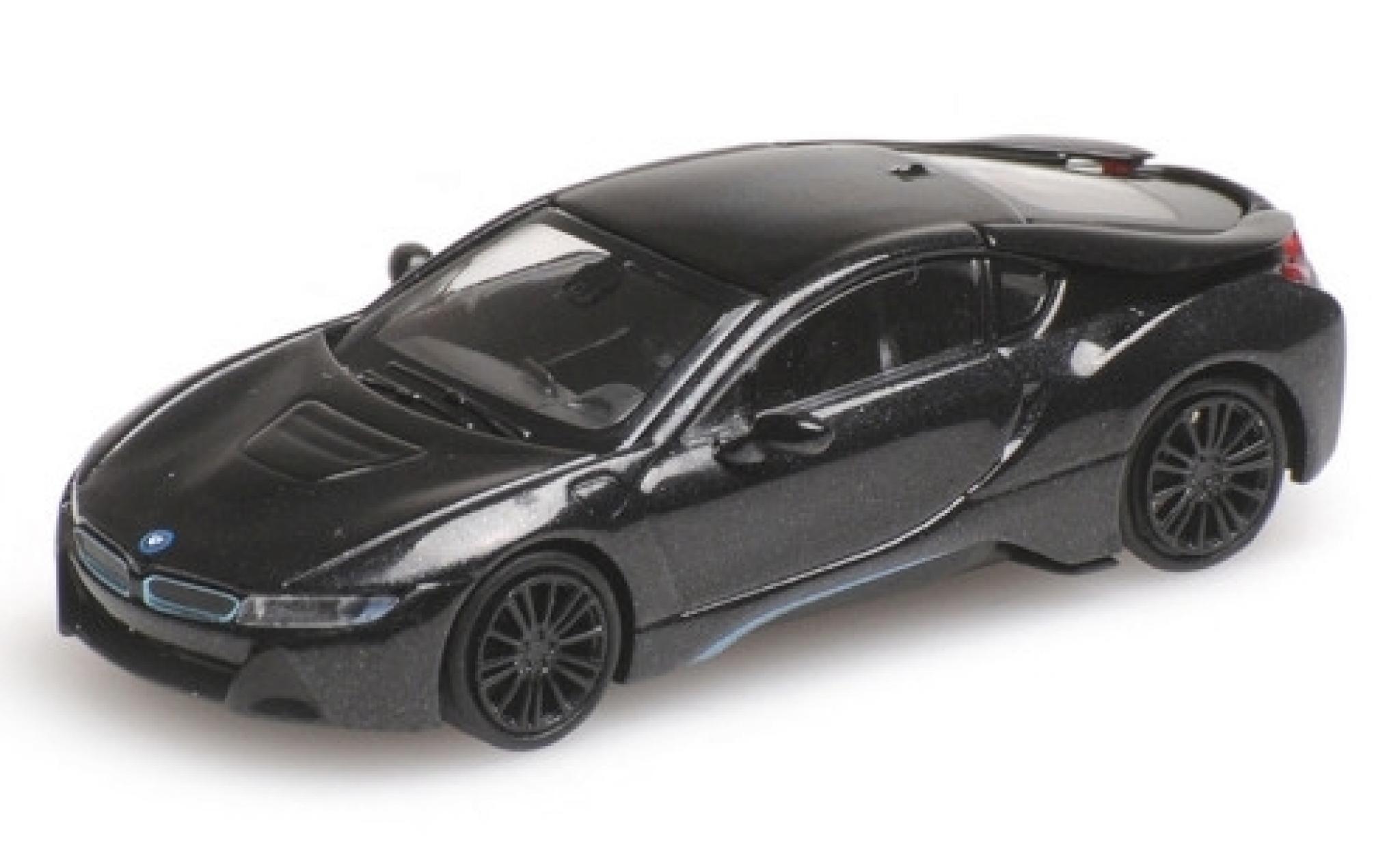 Bmw i8 1/87 Minichamps Coupe metallic anthrazit 2015 diecast model cars