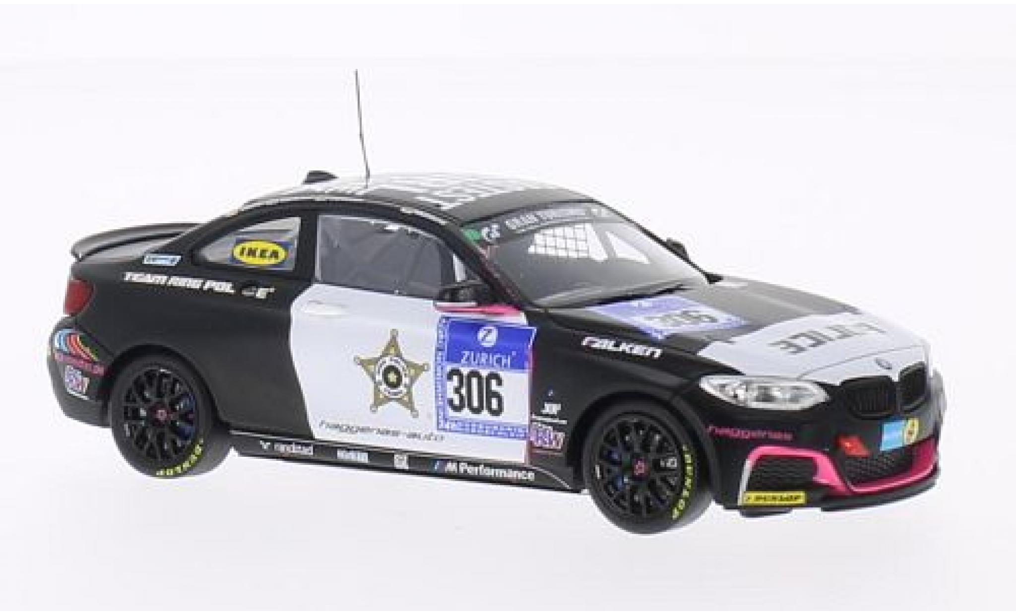 Bmw M235 1/43 Minichamps M 235i Racing No.306 Team Ring Police 24h N&uuml;rburgring 2014 A.Carlsson/J.Carlsson/M&uuml;hlenz/Slooten diecast model cars