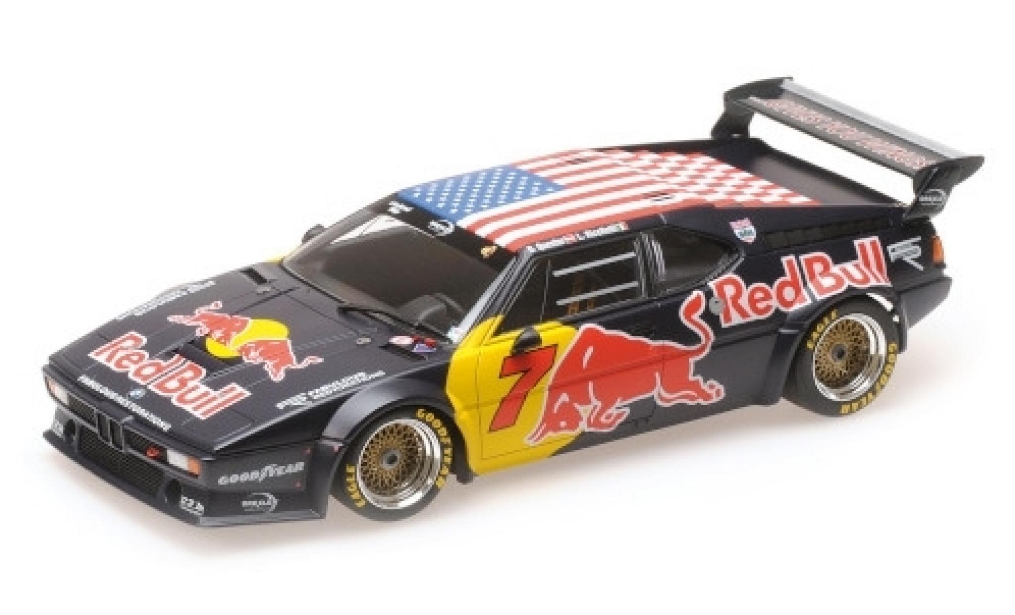 Bmw M1 1/18 Minichamps Gr.4 No.7 Team Red Bull Red Bull HSR Daytona Classic 2017 D.Quester/L.Riccitelli diecast model cars