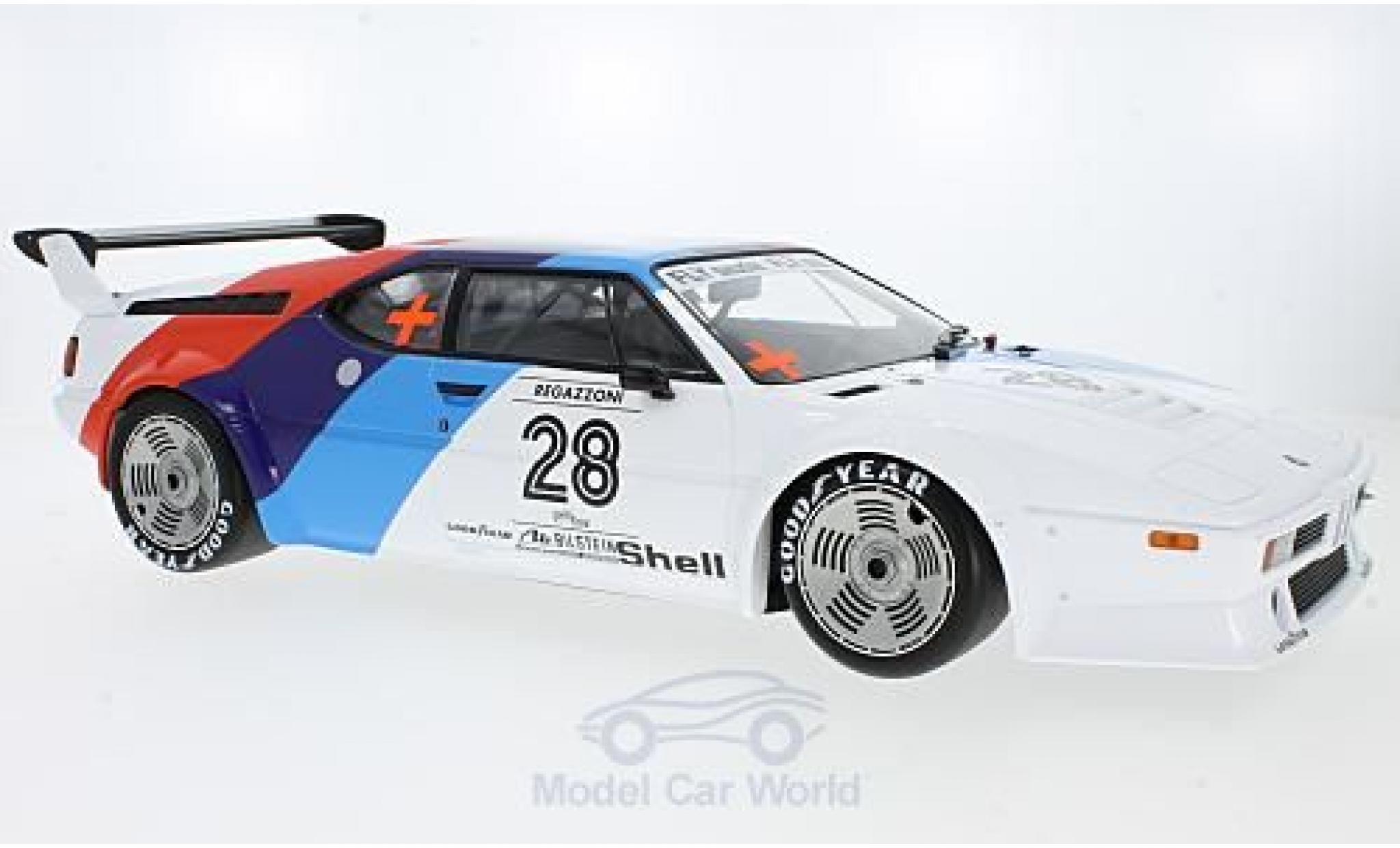 Bmw M1 1979 1/12 Minichamps Procar No.28 Motorsport Procar 1979 C.Regazzoni diecast model cars