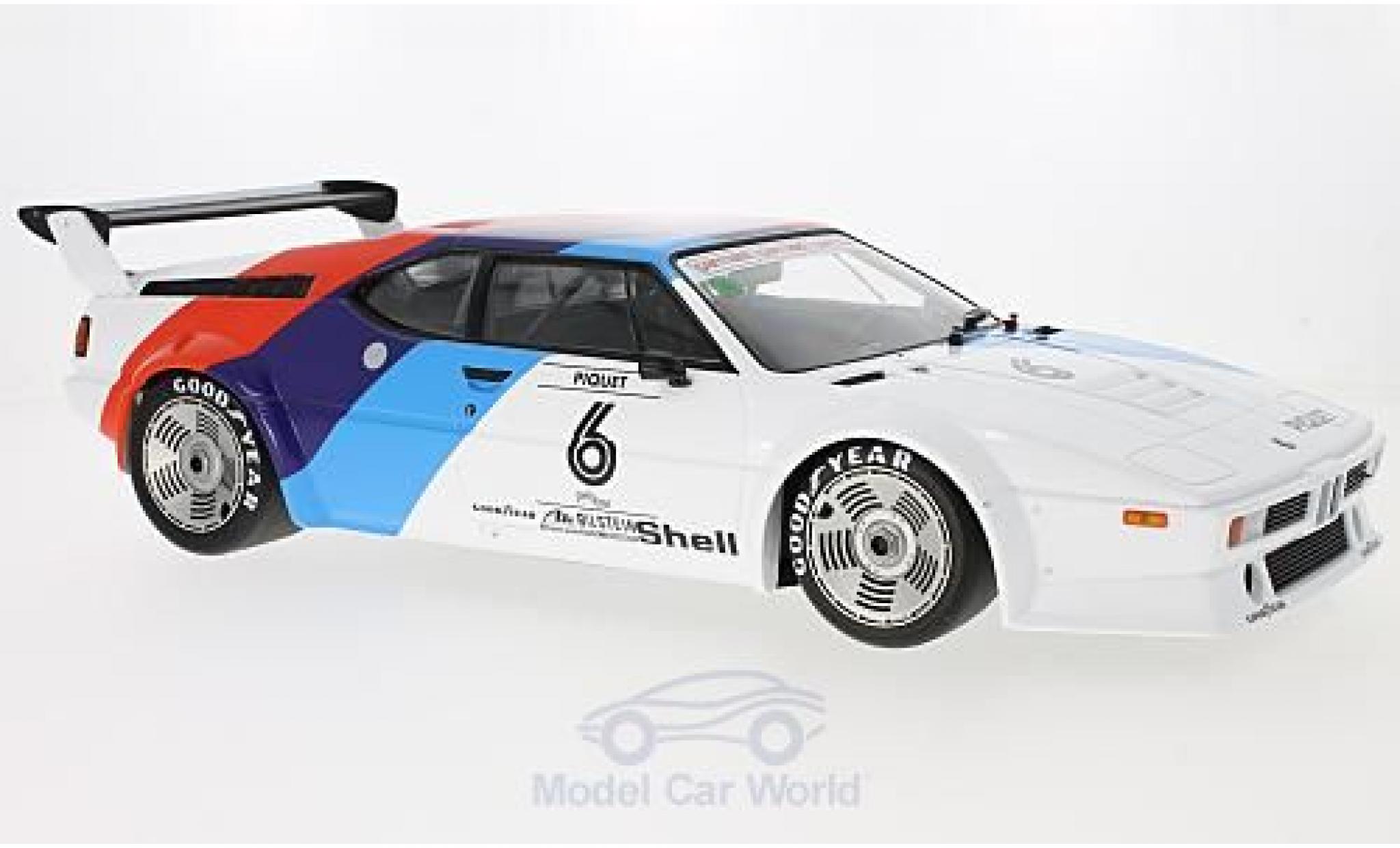 Bmw M1 1979 1/12 Minichamps Procar No.6 Motorsport Procar 1979 N.Piquet diecast model cars