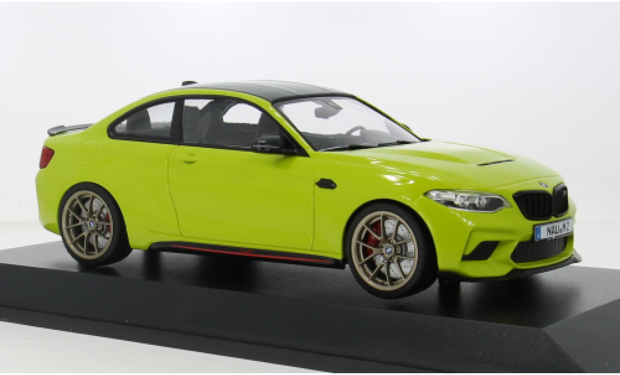 Bmw M2 1/18 Minichamps CS green 2020 1:18 diecast model cars