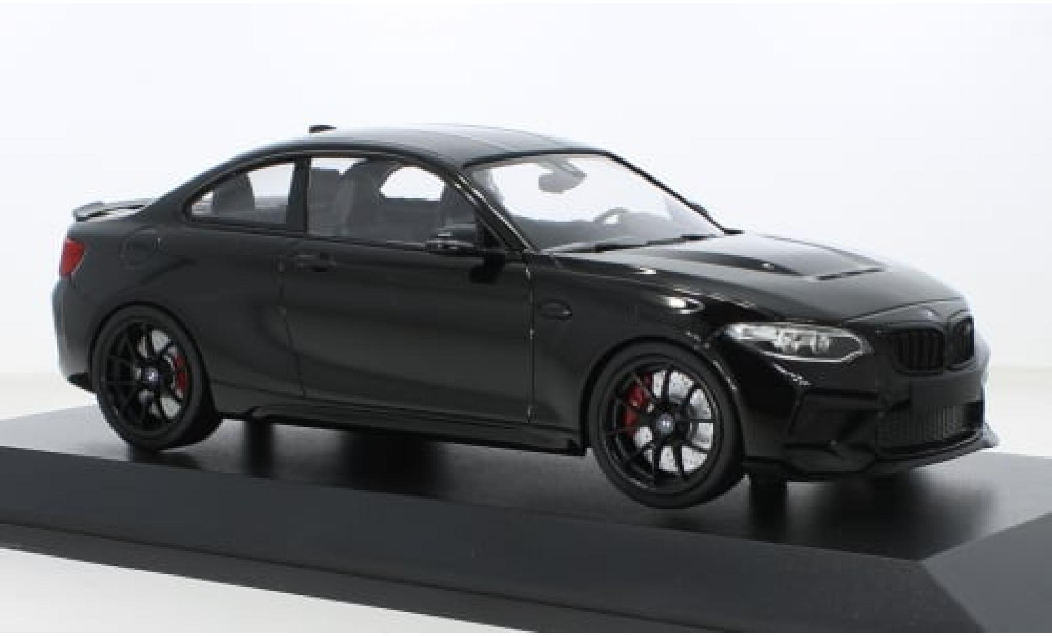Bmw M2 1/18 Minichamps CS metallise black 2020 1:18 diecast model cars