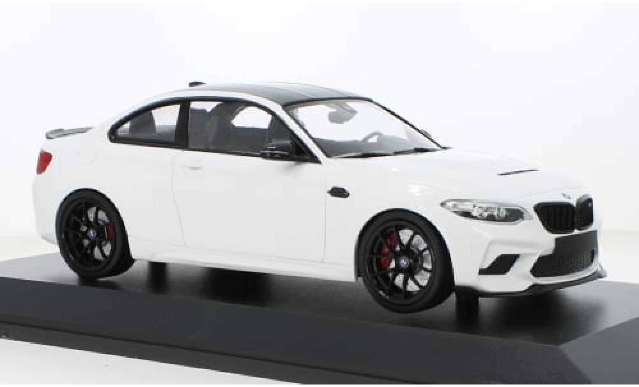 Bmw M2 1/18 Minichamps CS white 2020 1:18 diecast model cars