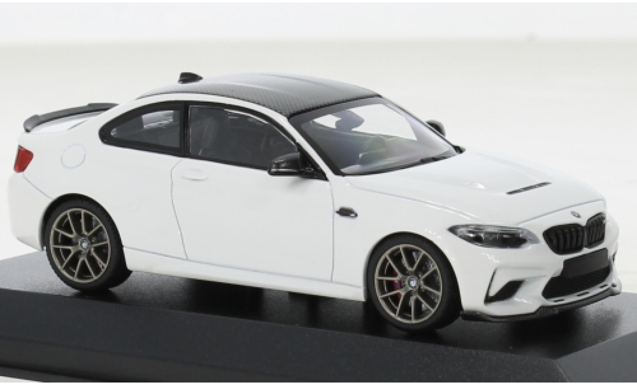 Bmw M2 1/43 Minichamps CS white 2020 1:43 diecast model cars
