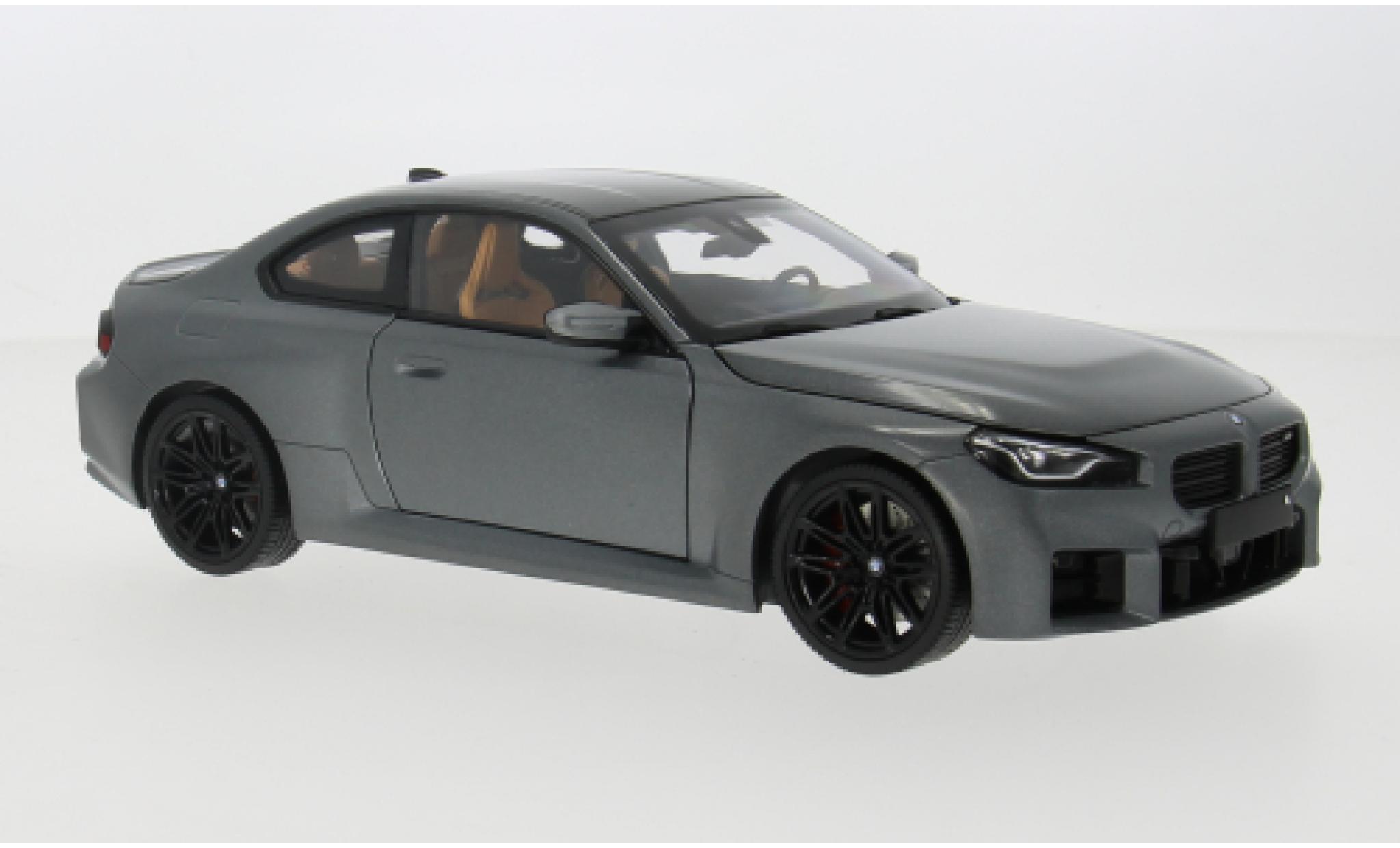 Bmw M2 1/18 Minichamps matt-grey 2022 1:18 diecast model cars