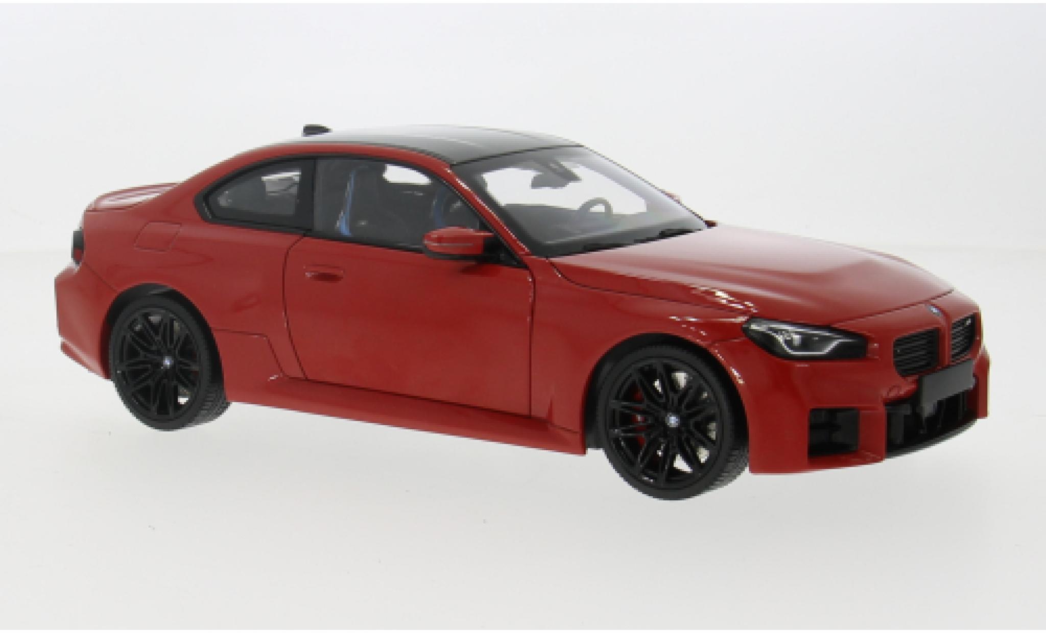Bmw M2 1/18 Minichamps metallise red 2022 1:18 diecast model cars