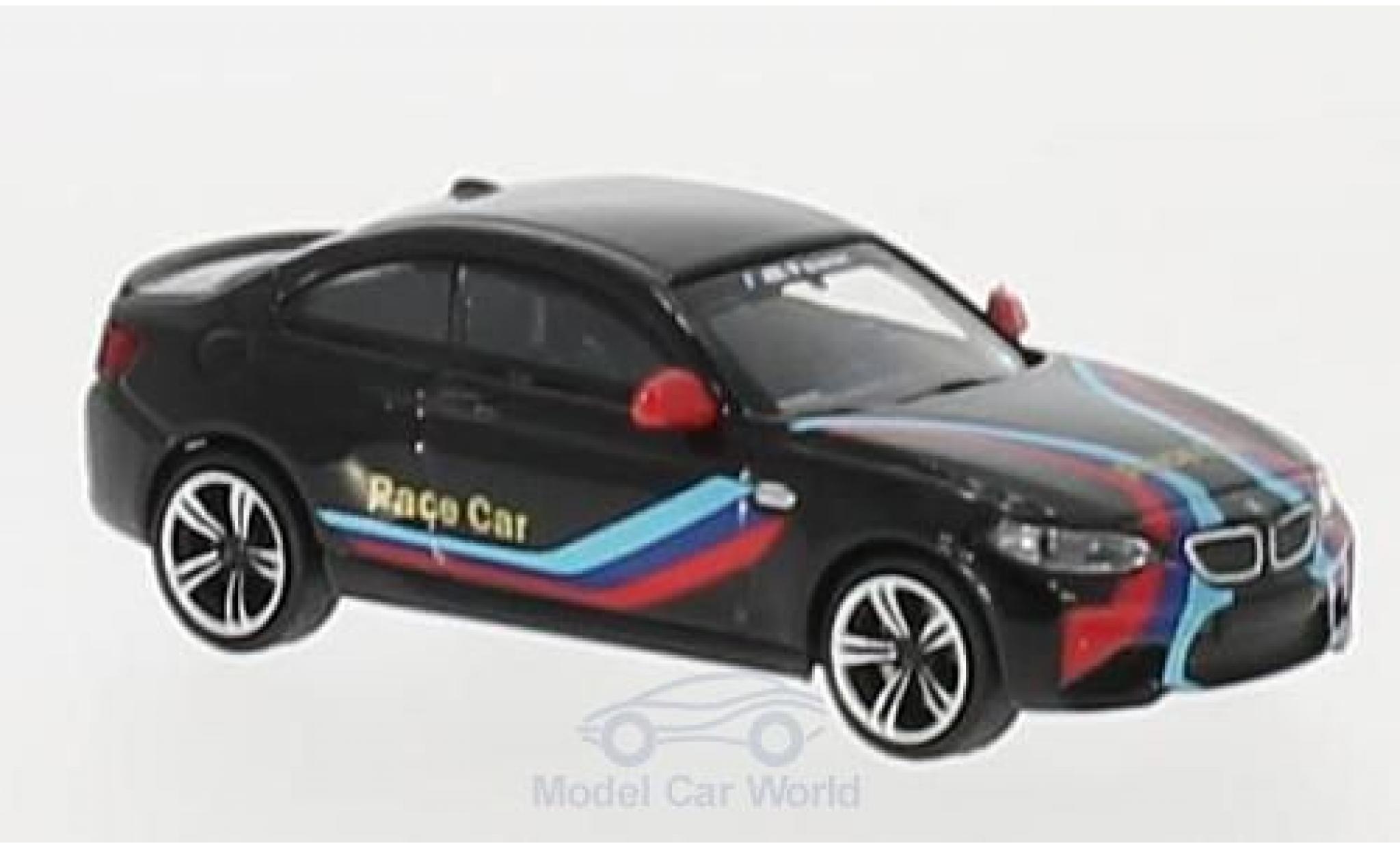 Bmw M2 1/87 Minichamps black 2016 Pace Car diecast model cars