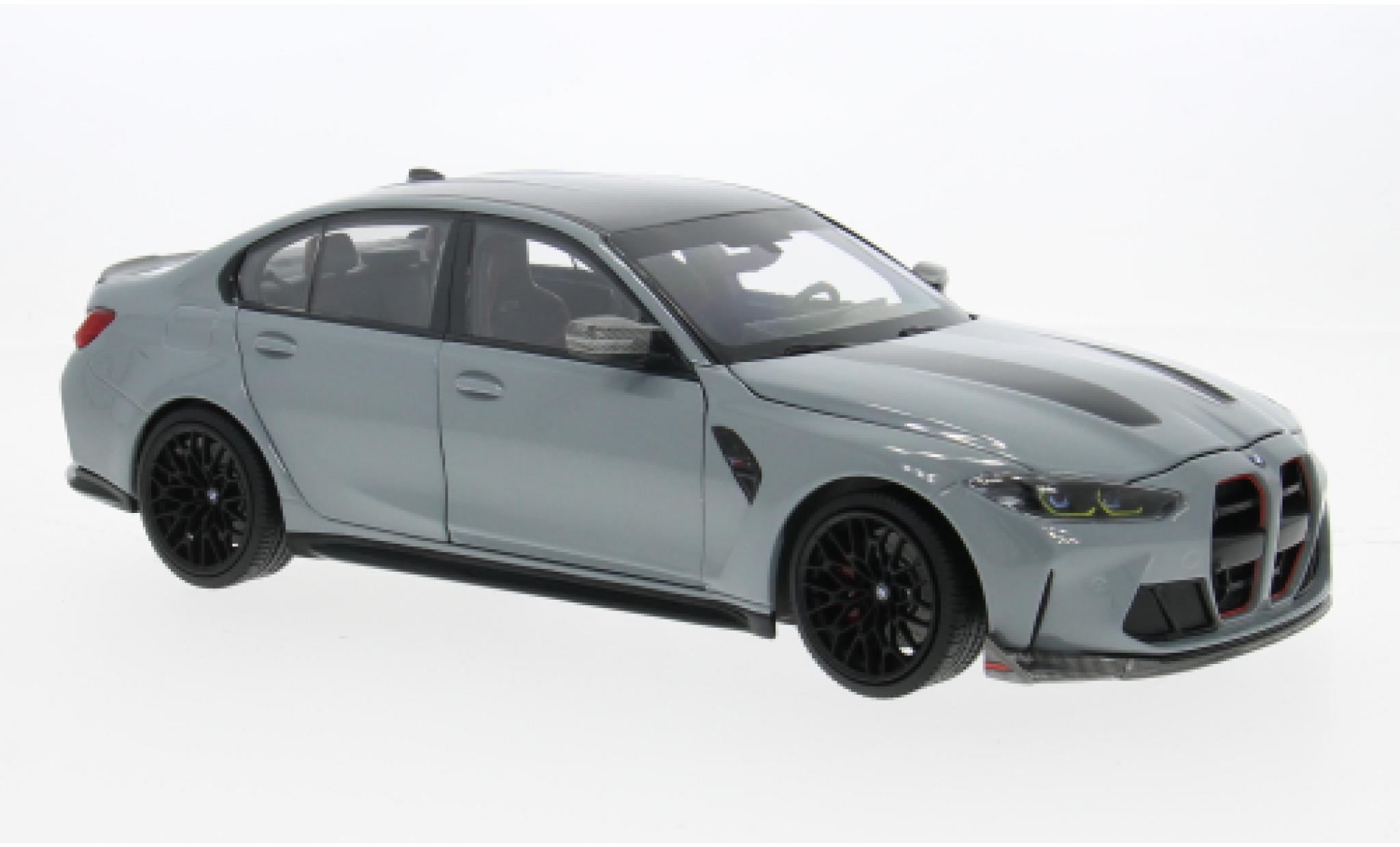 Bmw M3 1/18 Minichamps CS metallise grey 2023 1:18 diecast model cars