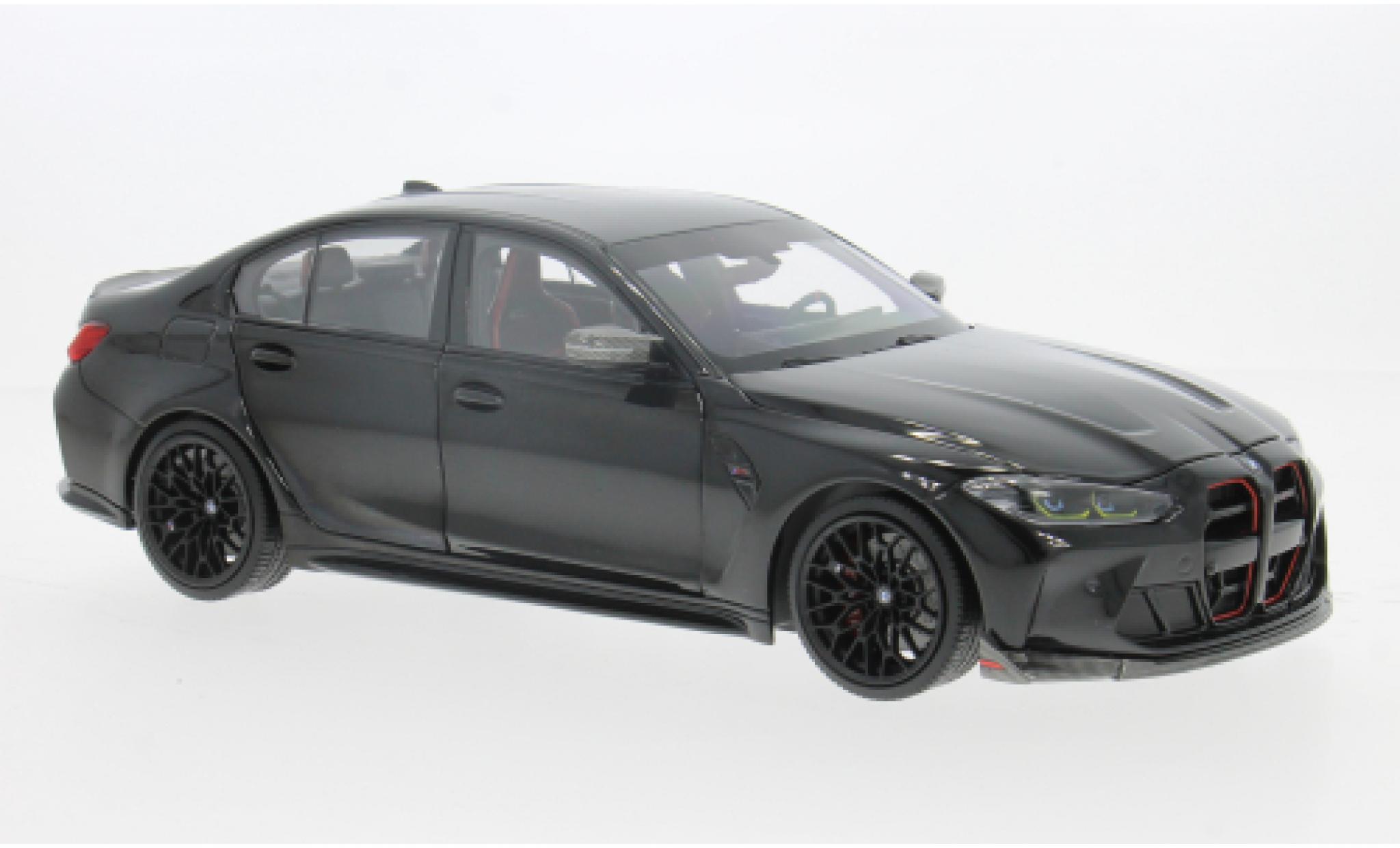 Bmw M3 1/18 Minichamps CS metallise black 2023 1:18 diecast model cars
