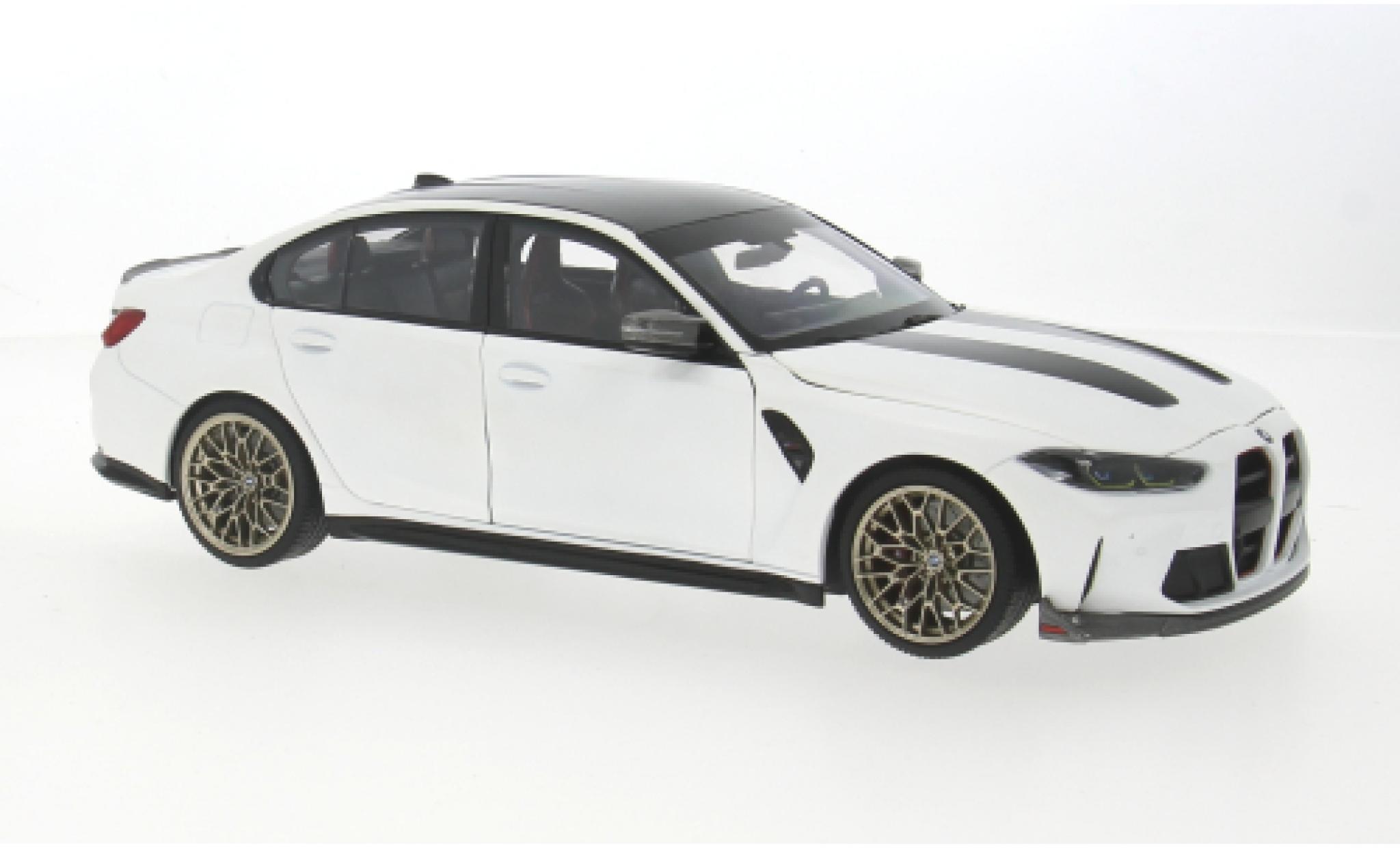 Bmw M3 1/18 Minichamps CS white 2023 1:18 diecast model cars