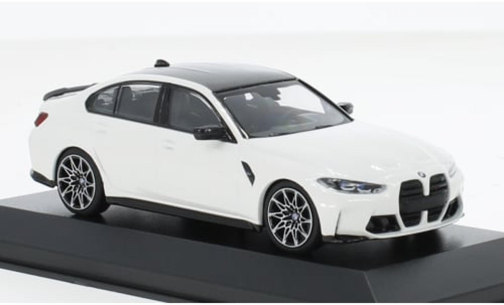 Bmw M3 1/43 Minichamps white 2020 1:43 diecast model cars