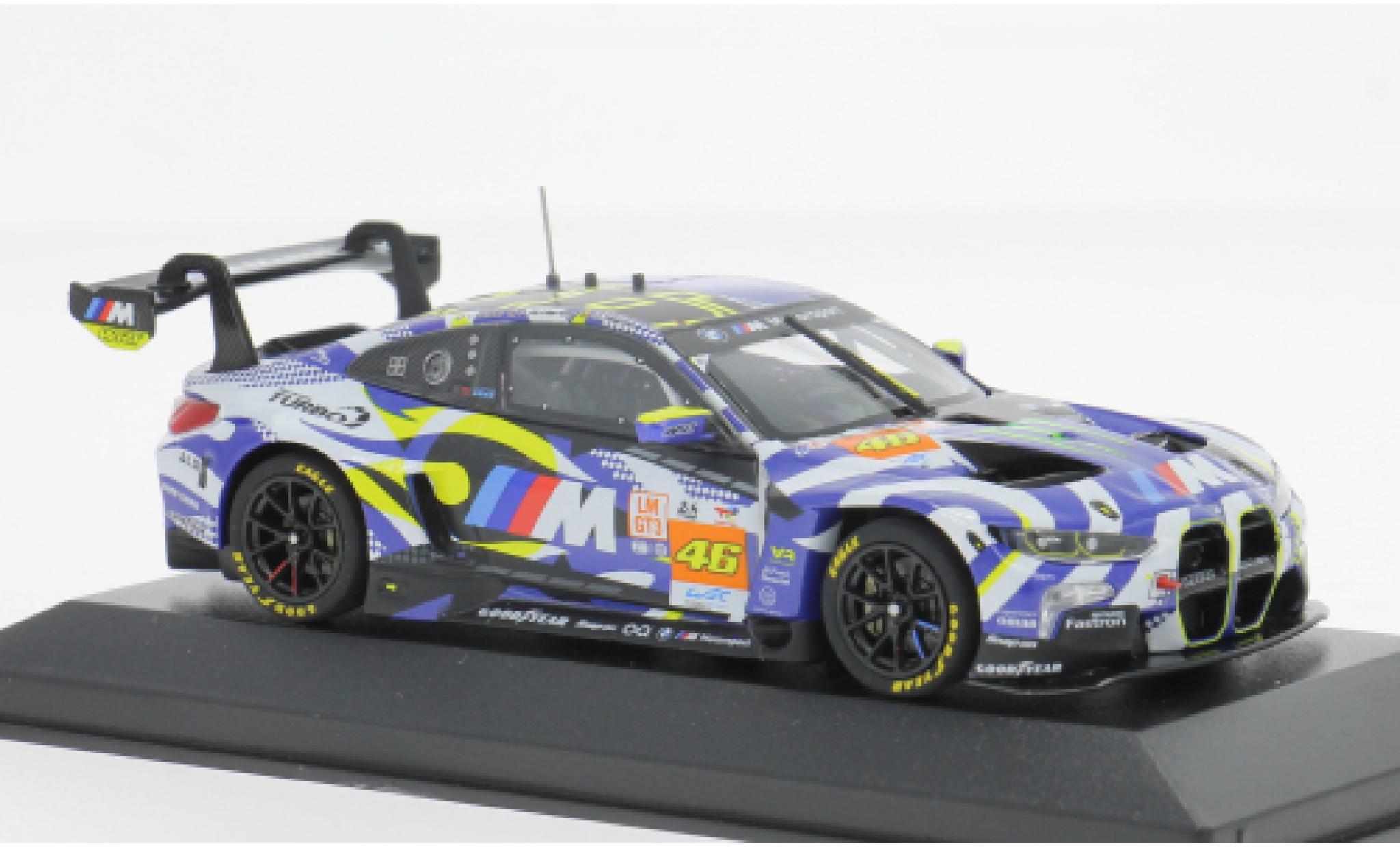 Bmw M4 1/43 Minichamps GT3 24h Le Mans 2024 Team WRT 1:43 diecast model cars
