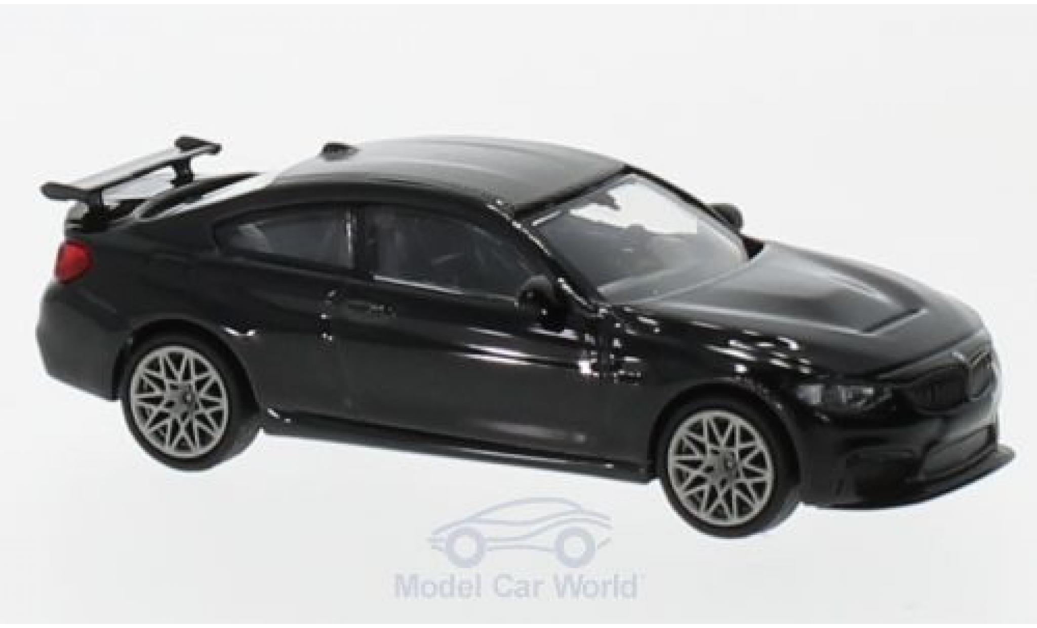 Bmw M4 1/87 Minichamps GTS metallic black 2016 mit greyen Felgen diecast model cars