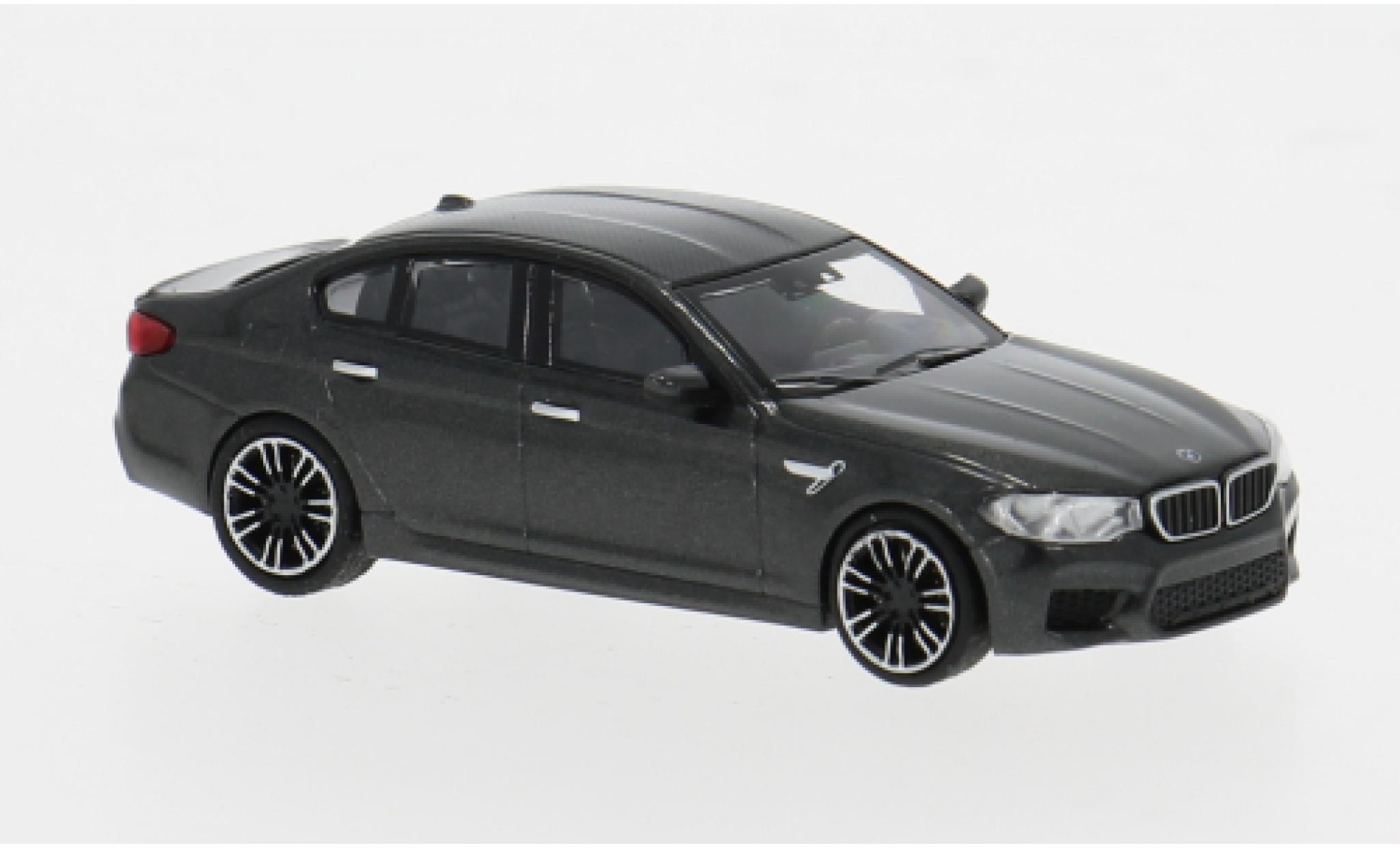 Bmw M5 1/87 Minichamps (F90) metallise grey 2018 1:87 diecast model cars