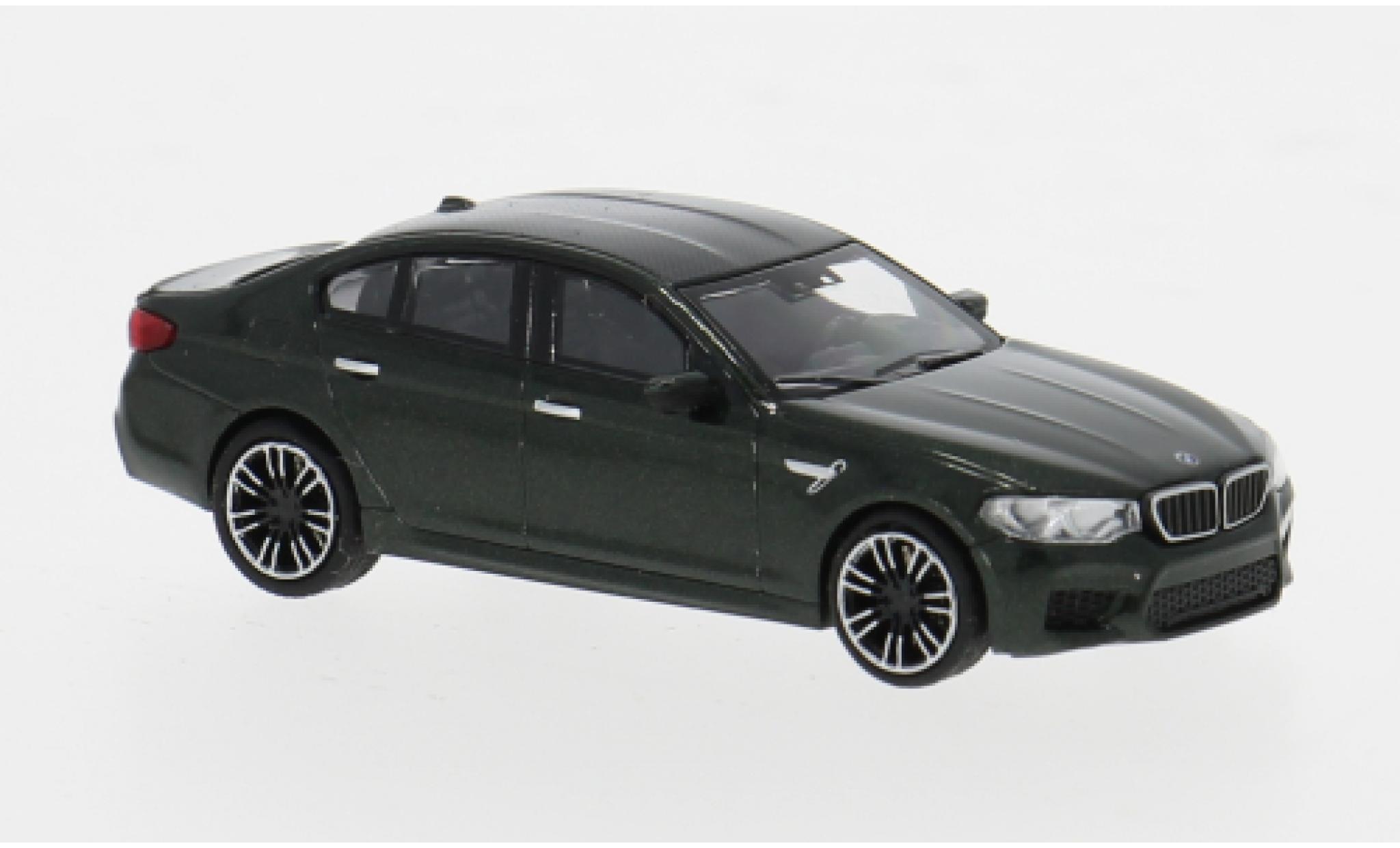 Bmw M5 1/87 Minichamps (F90) metallise green 2018 1:87 diecast model cars