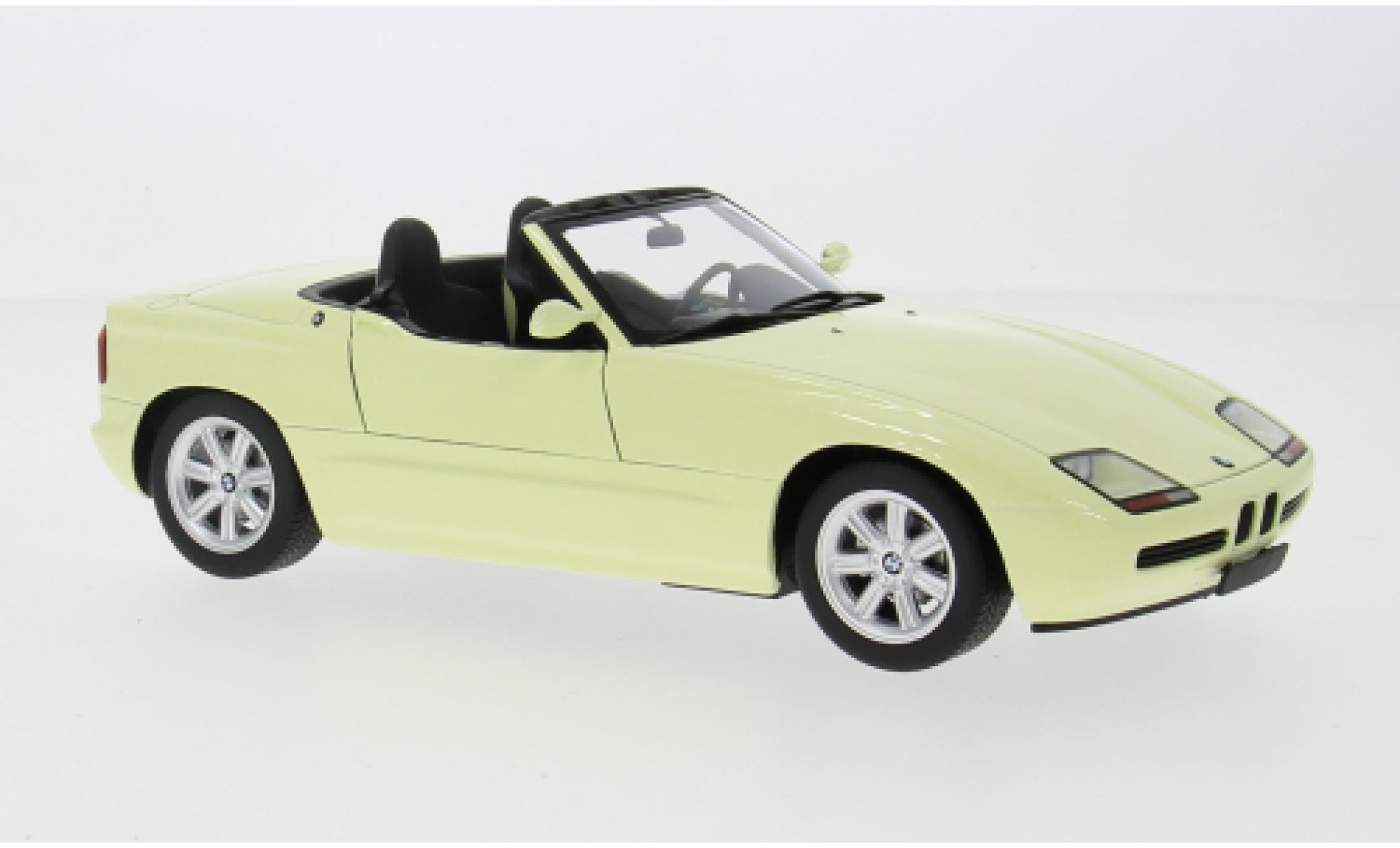 Bmw Z1 1/18 Minichamps yellow 1988 1:18 diecast model cars