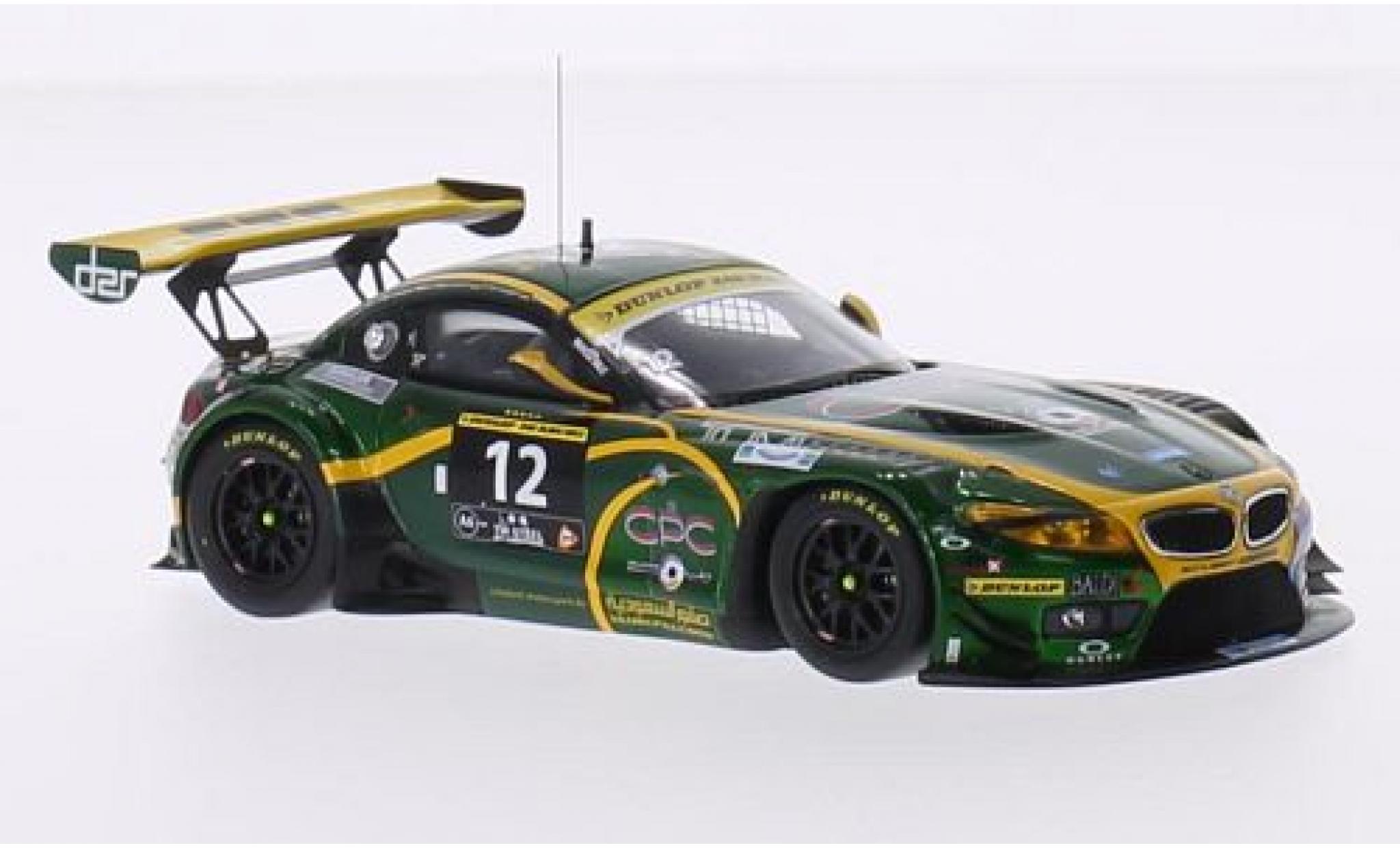Bmw Z4 1/43 Minichamps GT3 No.12 Saudi Falcons - Team Schubert 24h Dubai 2013 A.Al Faisal/F.Binladen/D.Baumann/D.Adorf diecast model cars