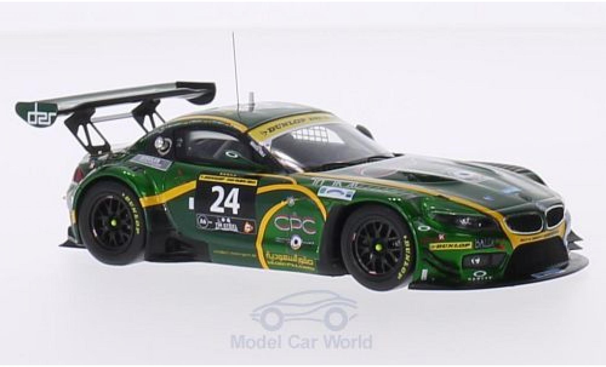 Bmw Z4 1/43 Minichamps GT3 No.24 Saudi Falcons - Team Schubert 24h Dubai 2013 A.Al Faisal/F.Binladen/J.M&uuml;ller/C.H&uuml;rtgen diecast model cars