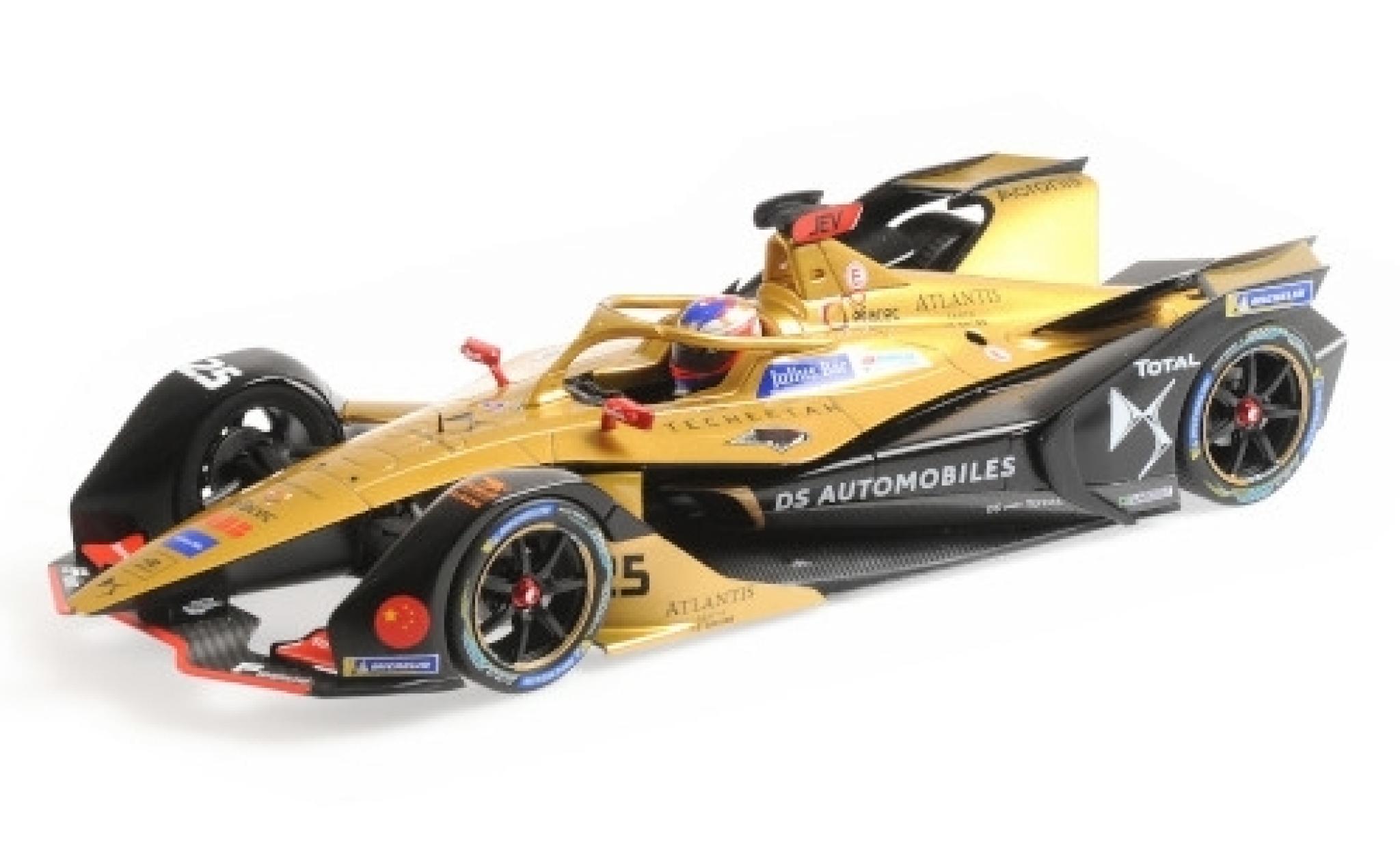 DS Automobiles E-Tense 1/18 Minichamps DS FE 19 No.25 DS Techeetah Formula E Team Formel E 2018 J. - E. Vergne diecast model cars