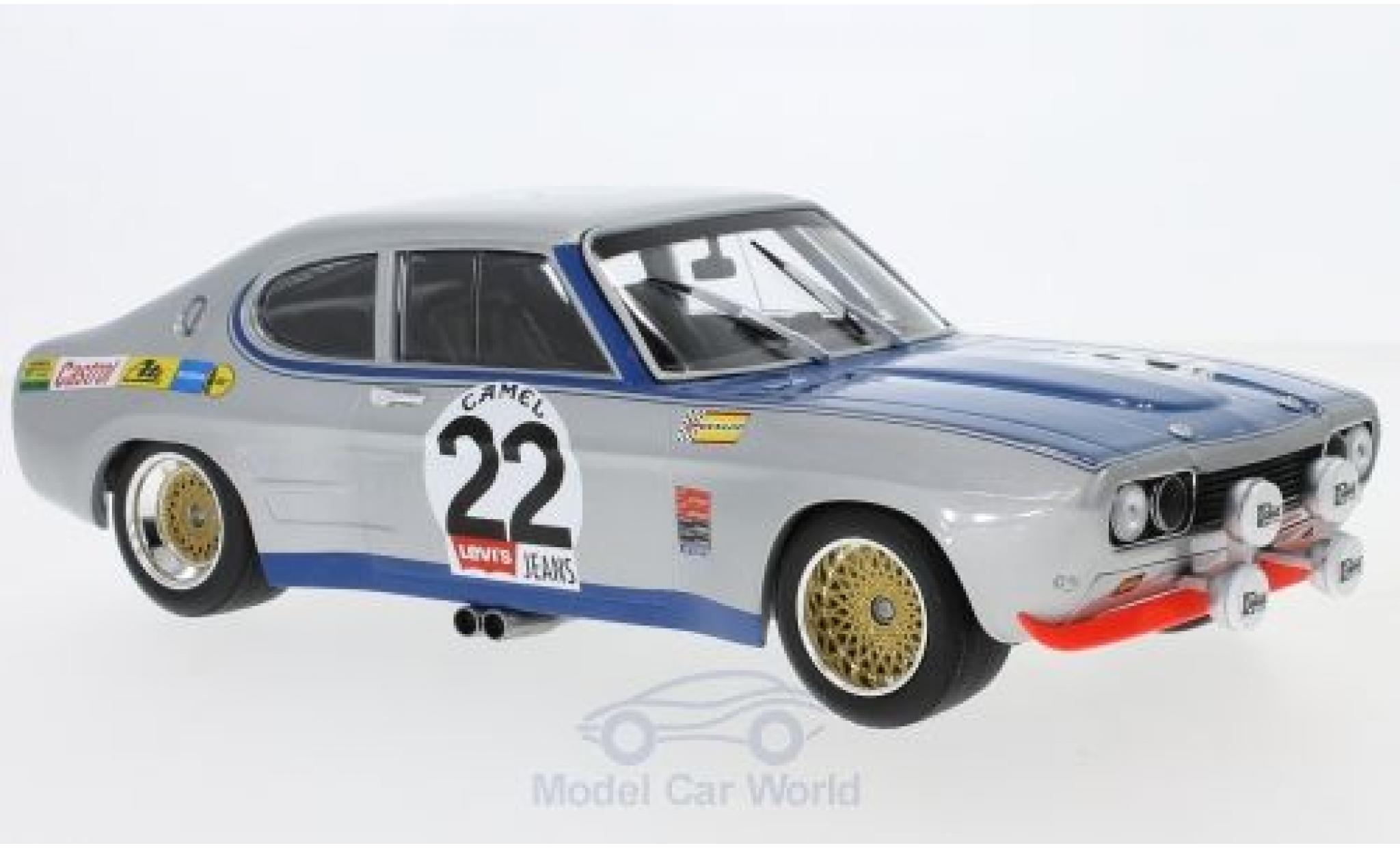 Ford Capri 2600 1/18 Minichamps MK I RS 2600 No.22 K&ouml;ln 24h Spa 1971 D.Glemser/A.Soler-Roig diecast model cars