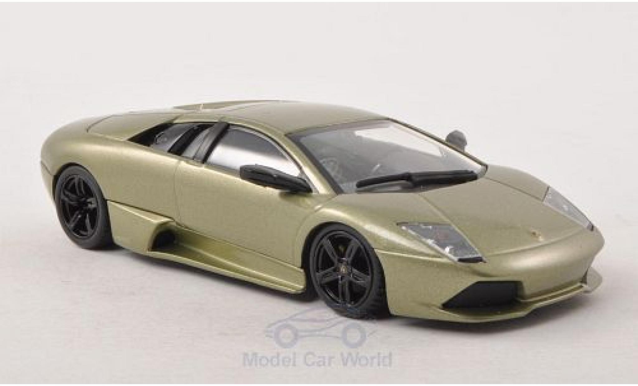 Lamborghini Murcielago LP640 1/43 Minichamps LP640 metallic green 2006 diecast model cars