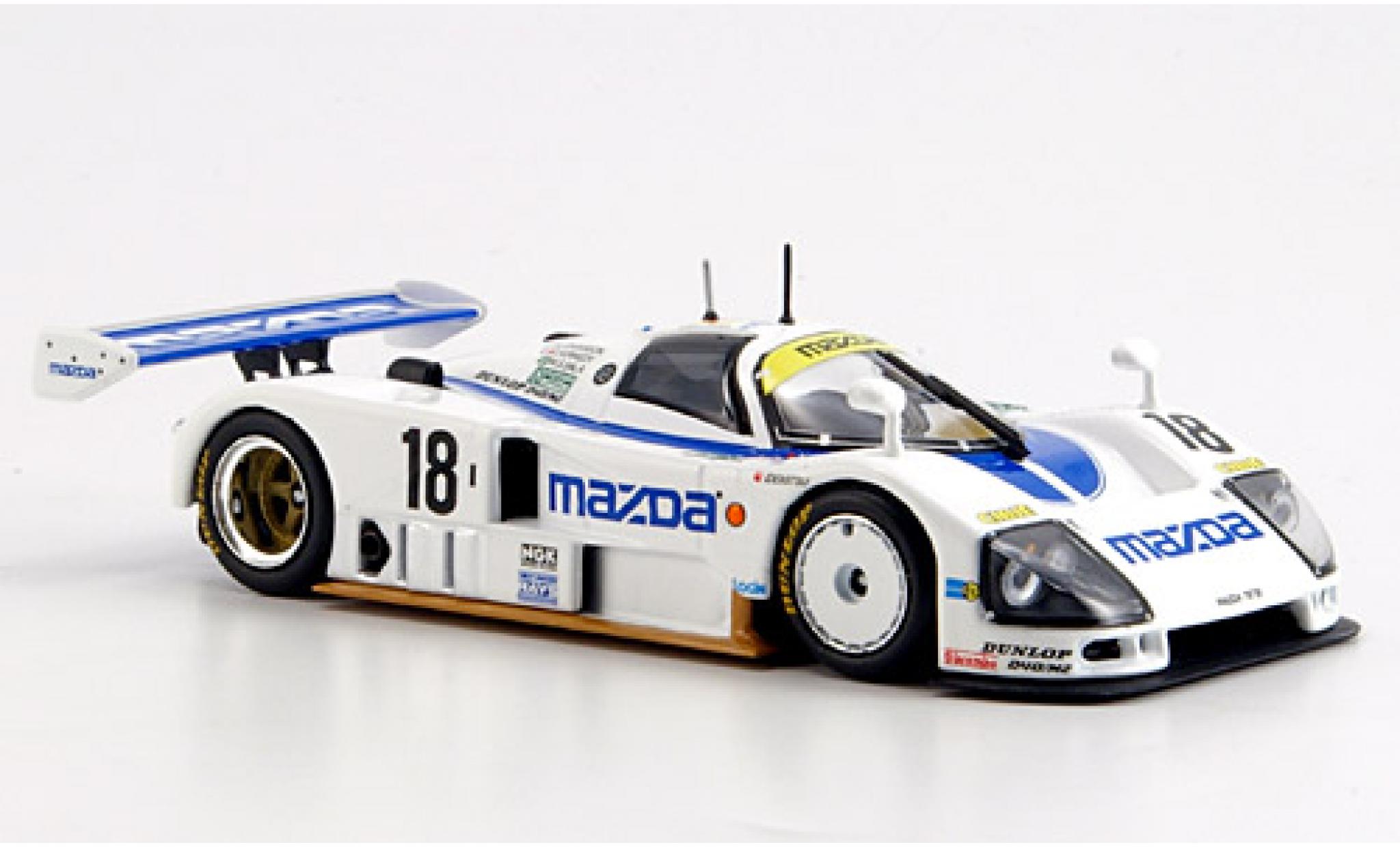 Mazda 787B 1/43 Minichamps No.18 24h Le Mans 1991 Kennedy/S.Johansson/M.S.Sala diecast model cars