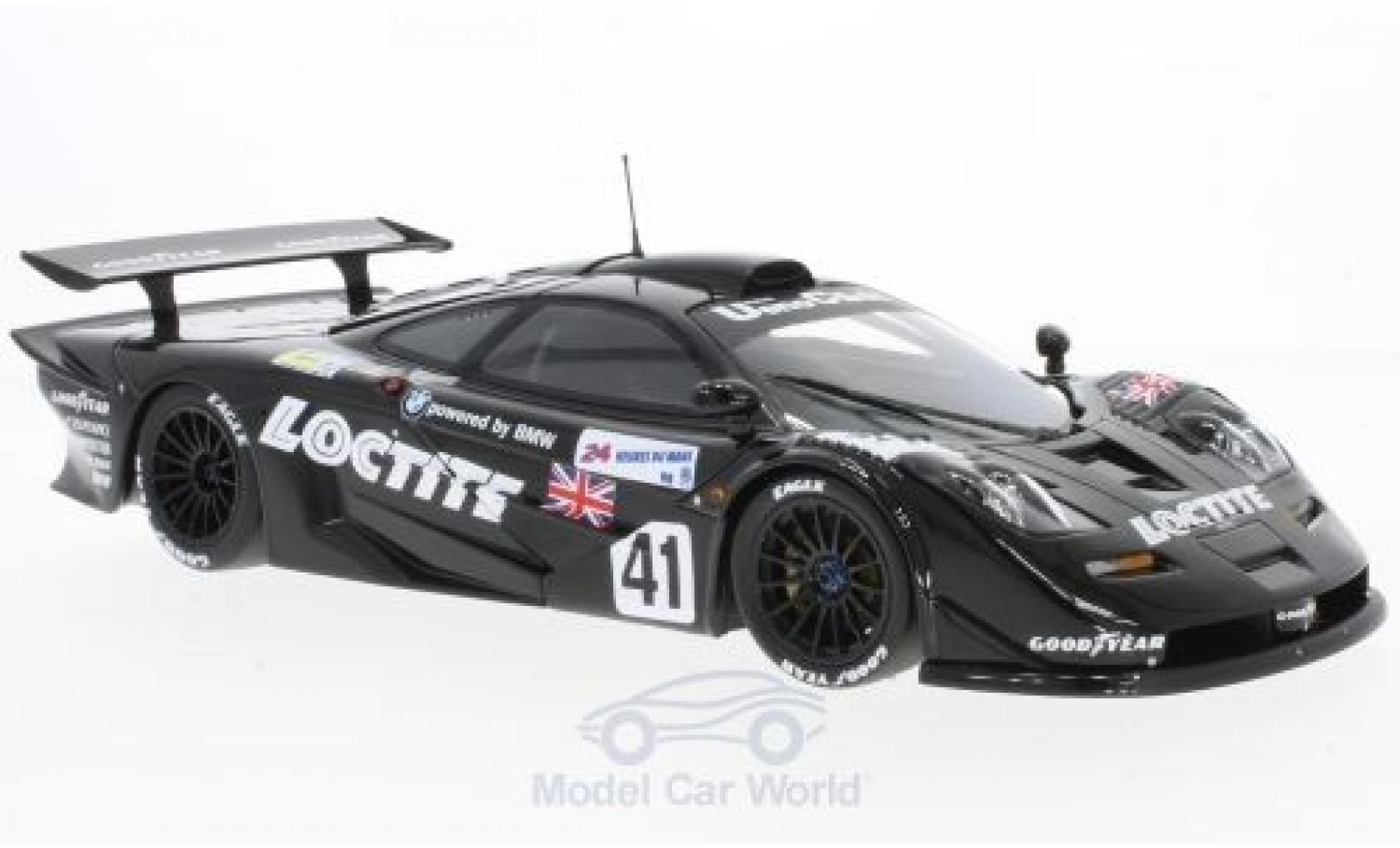 McLaren F1 1/18 Minichamps GTR No.41 Gulf Team Davidoff Loctite 24h Le Mans 1998 T.Bscher/E.Pirro/D.Capello ohne Vitrine diecast model cars