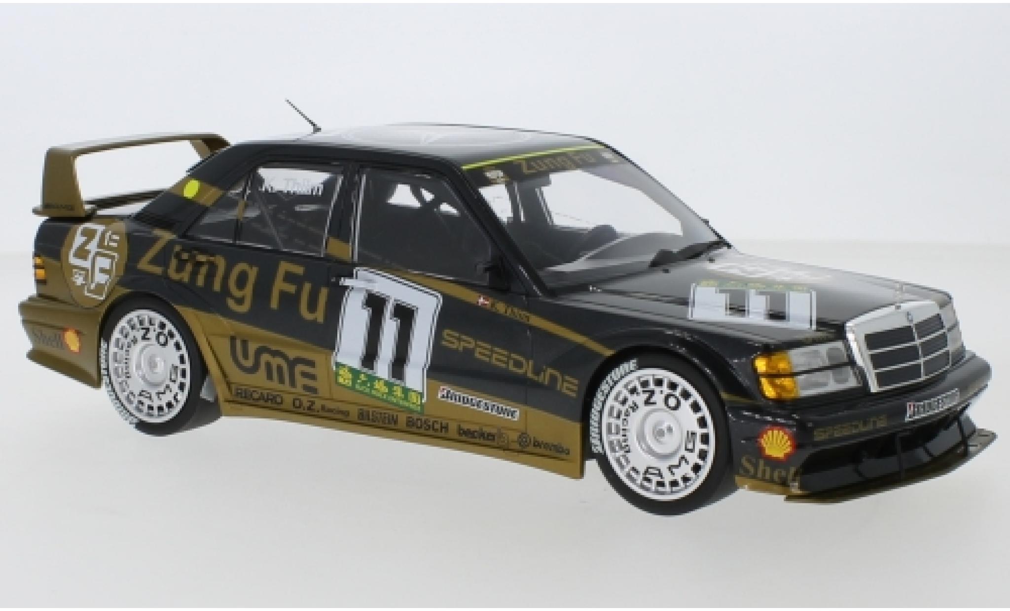 Mercedes 190 1/18 Minichamps E 2.5-16 EVO 2 (W200) No.11 Zung Fu Macau Guia Race 1991 K.Thiim diecast model cars