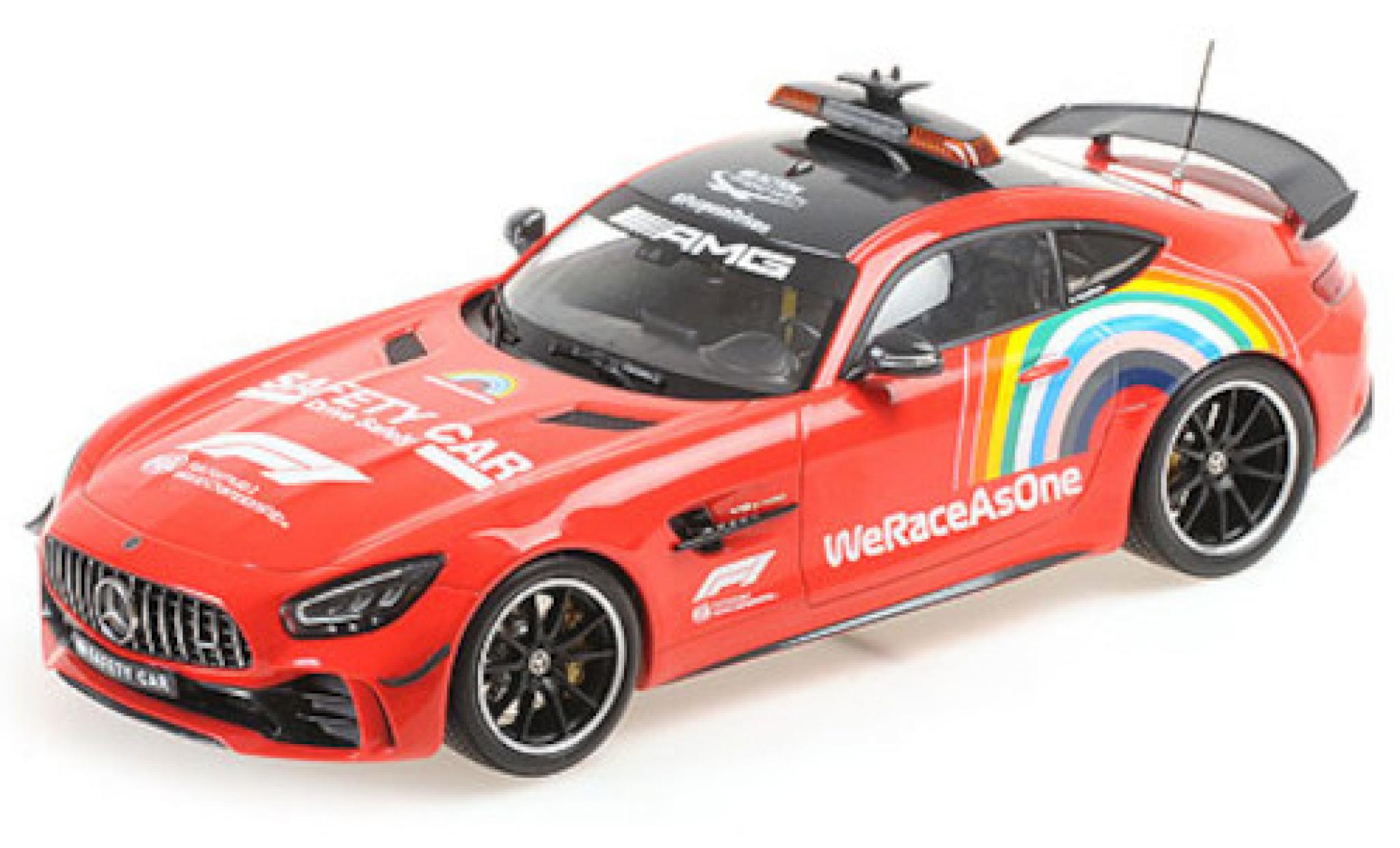 Mercedes AMG GT 1/18 Minichamps -R WeRaceAsOne Formel 1 GP Mugello 2020 Safety Car B.Mayl&auml;nder diecast model cars