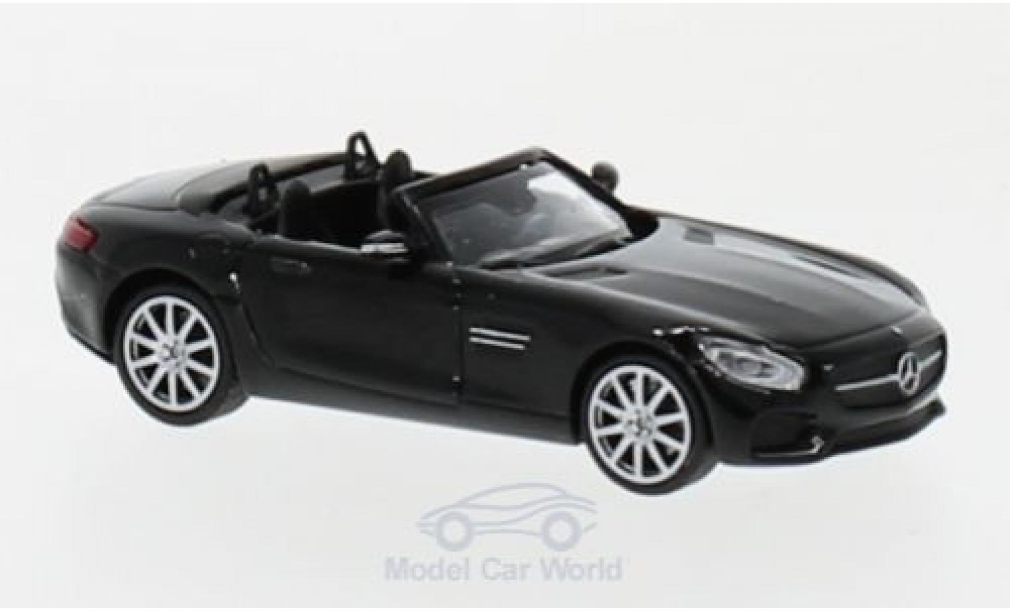 Mercedes AMG GT 1/87 Minichamps S Convertible black 2017 diecast model cars