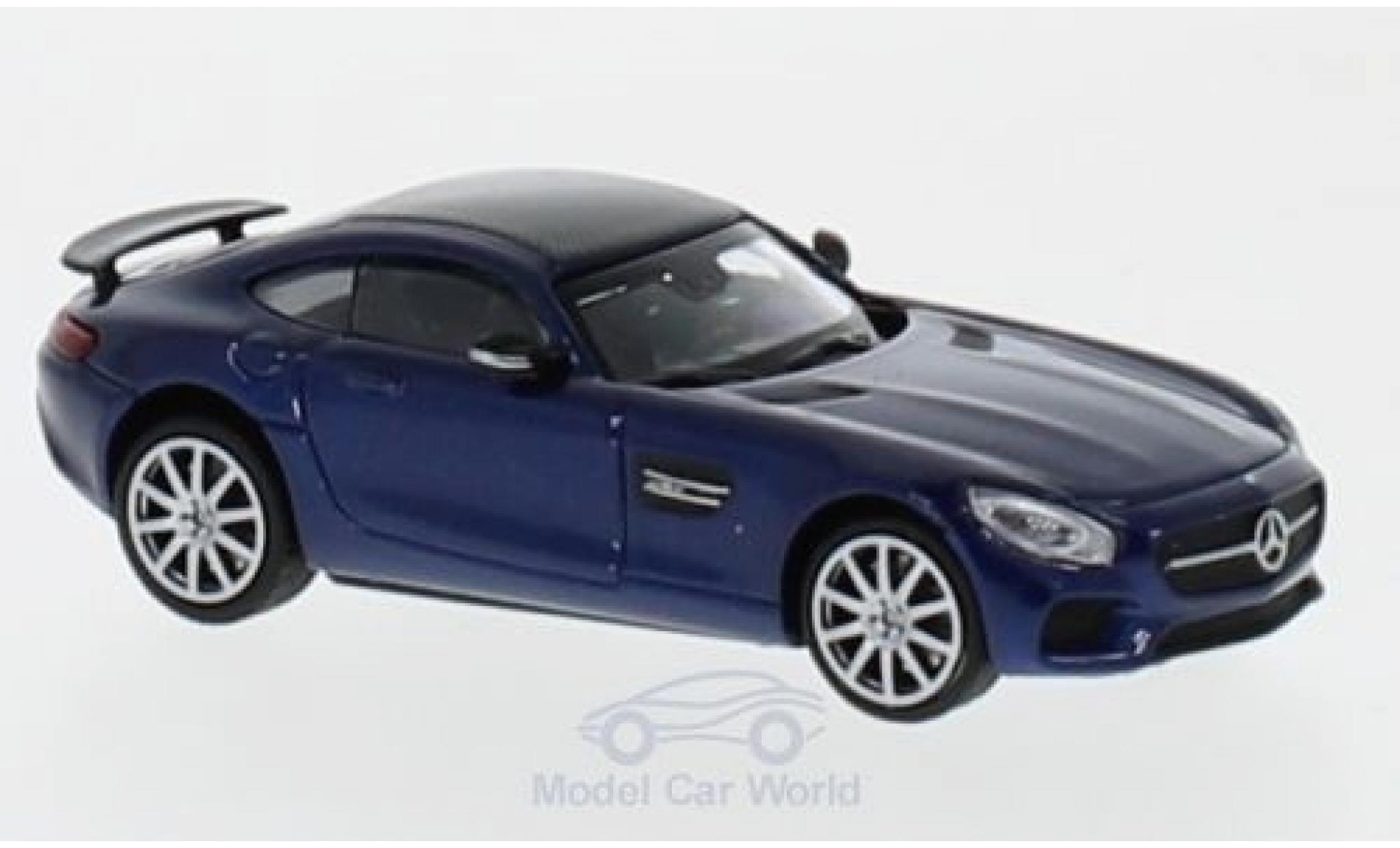 Mercedes AMG GT 1/87 Minichamps S metallic blue 2015 diecast model cars