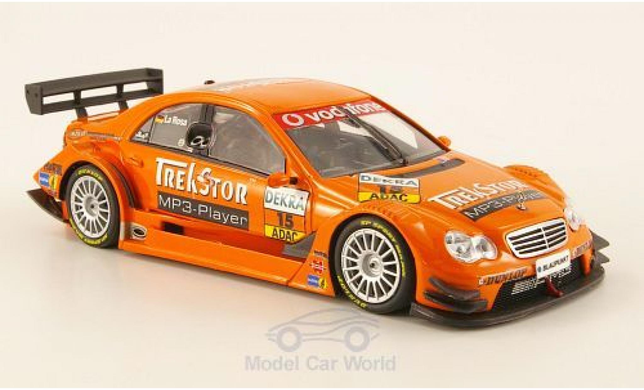 Mercedes Classe C DTM 1/43 Minichamps DTM No.15 Team M&uuml;cke DTM 2007 D.la Rosa diecast model cars